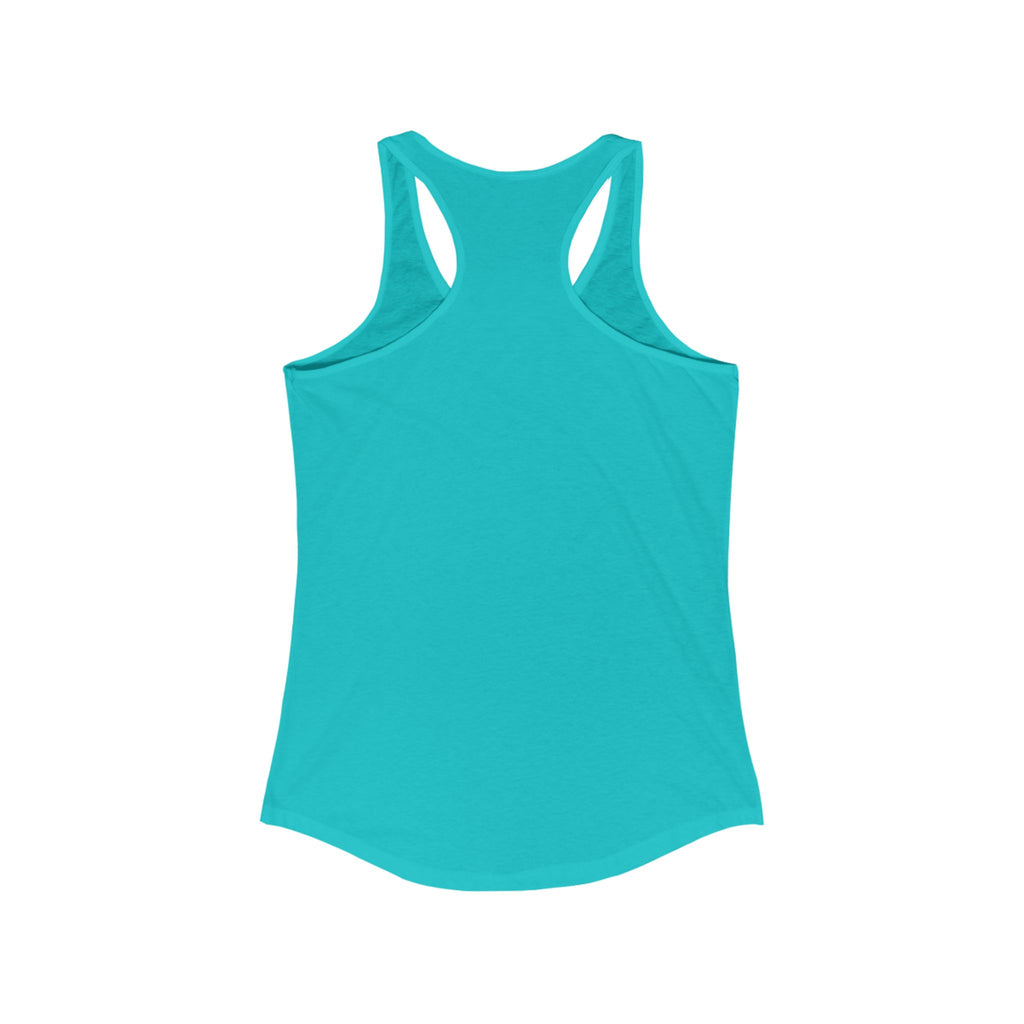 Sunflower Tank Top, Women's Racerback Tank, Floral Sleeveless Shirt, Summer Flower Camisole, Cute Woman's Top