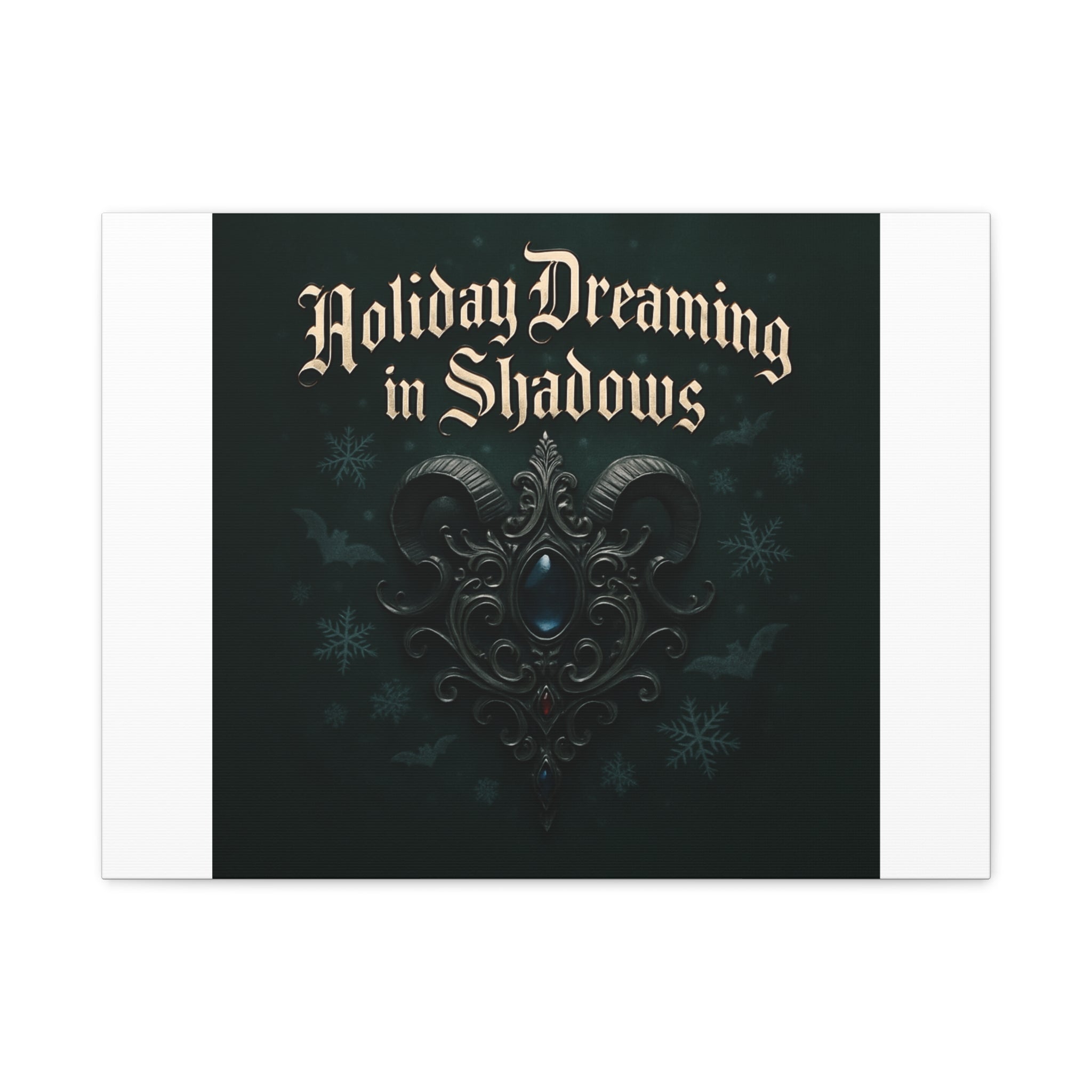 Holiday Dreaming in Shadows Canvas Art