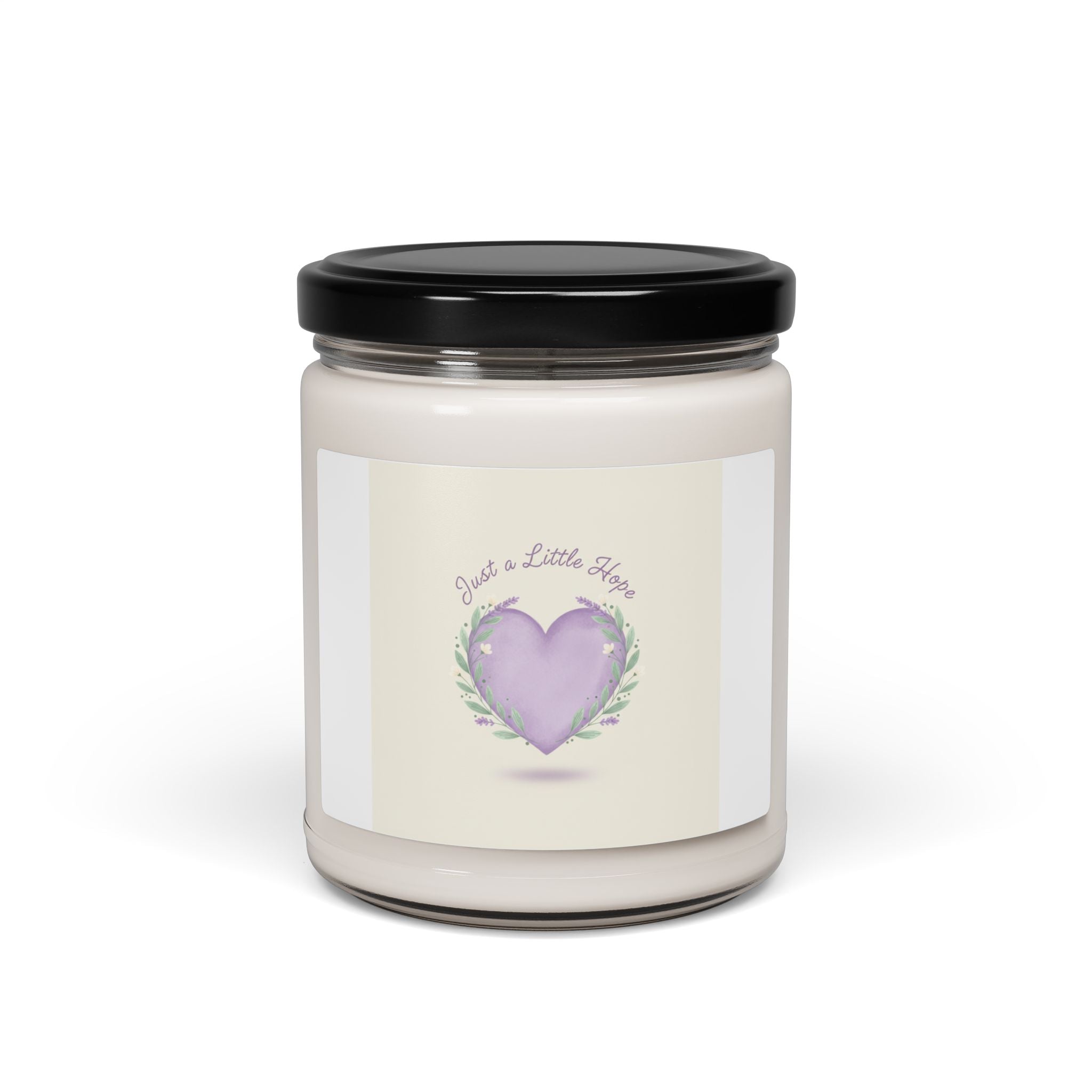 Just a Little Hope Soy Candle, 9oz | Positive Micro-Optimism, Lavender Sage
