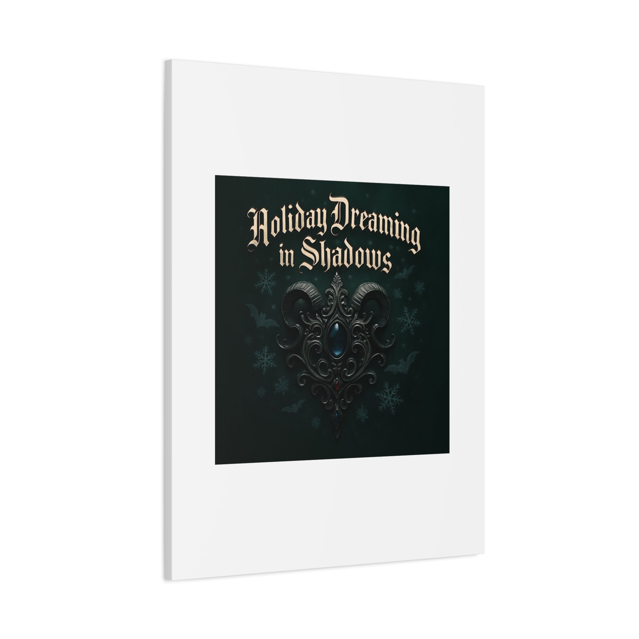 Holiday Dreaming in Shadows Canvas Art