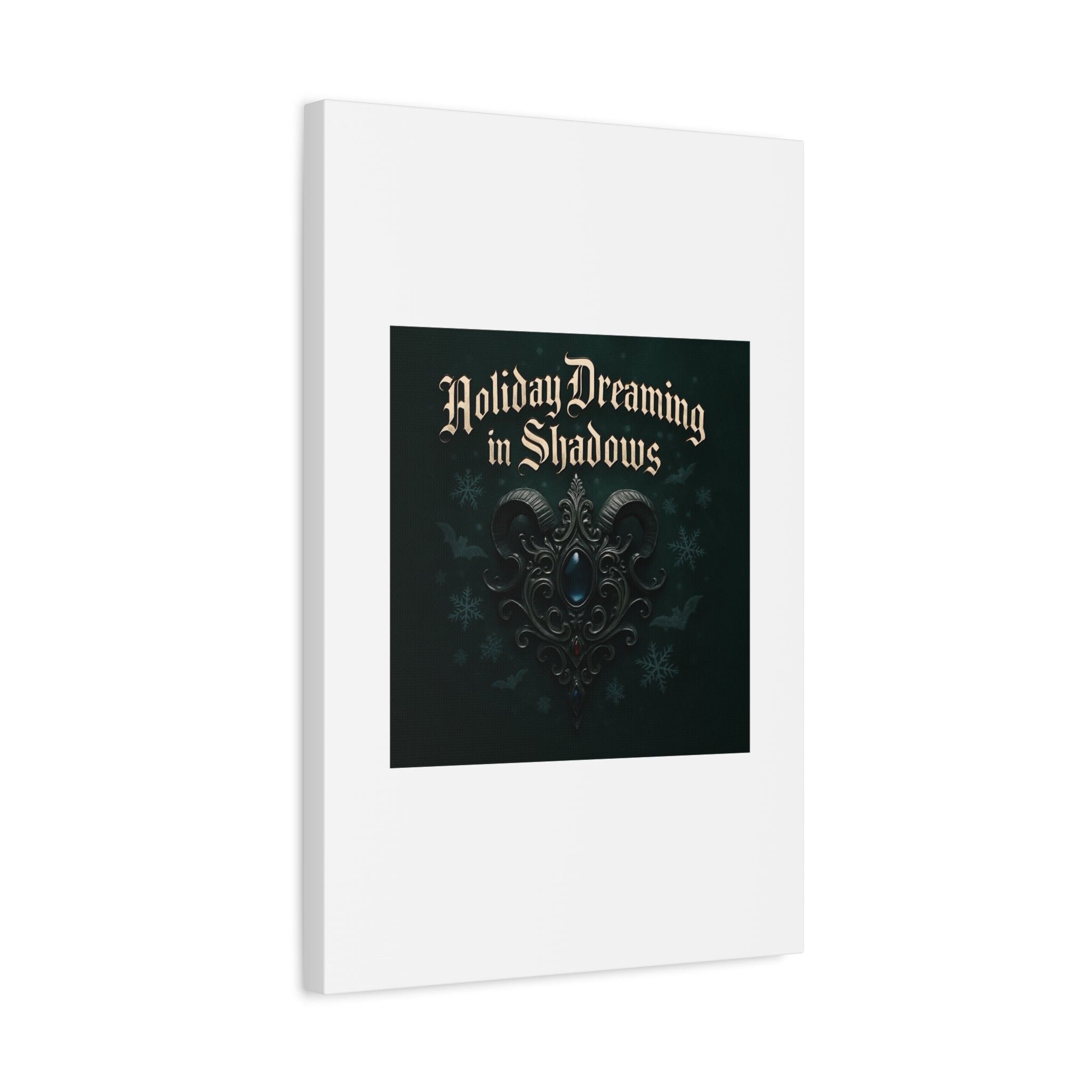 Holiday Dreaming in Shadows Canvas Art