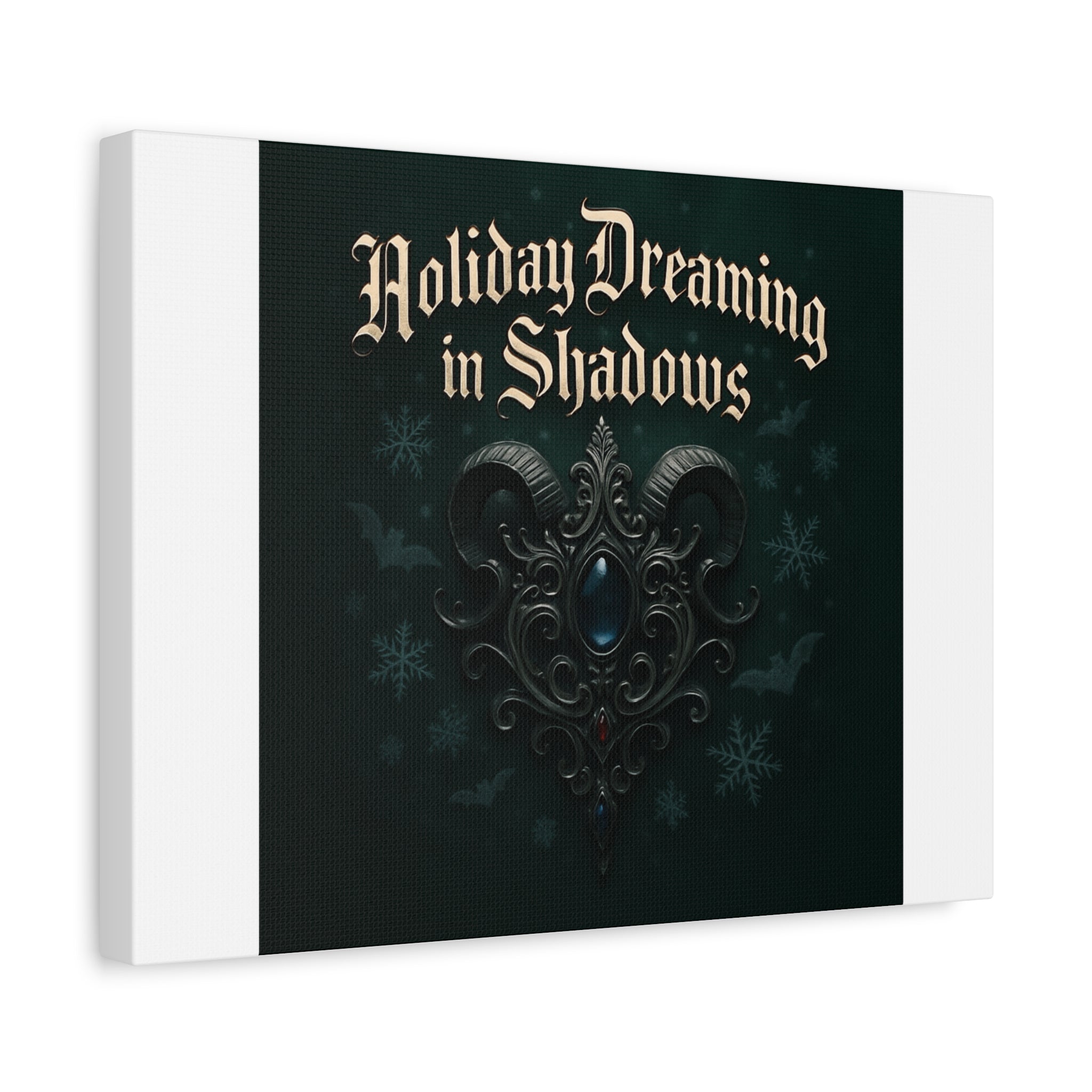 Holiday Dreaming in Shadows Canvas Art