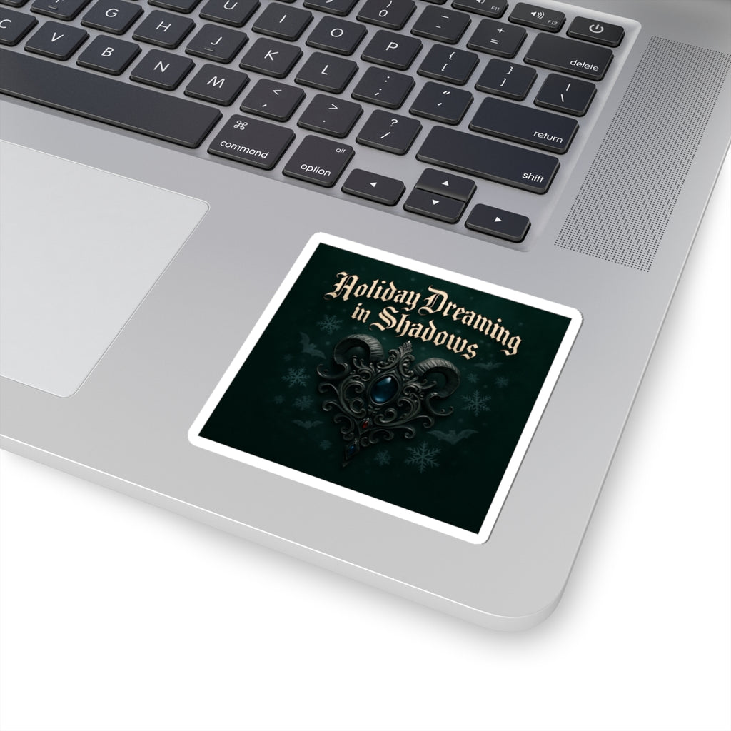 Holiday Dreaming in Shadows Sticker