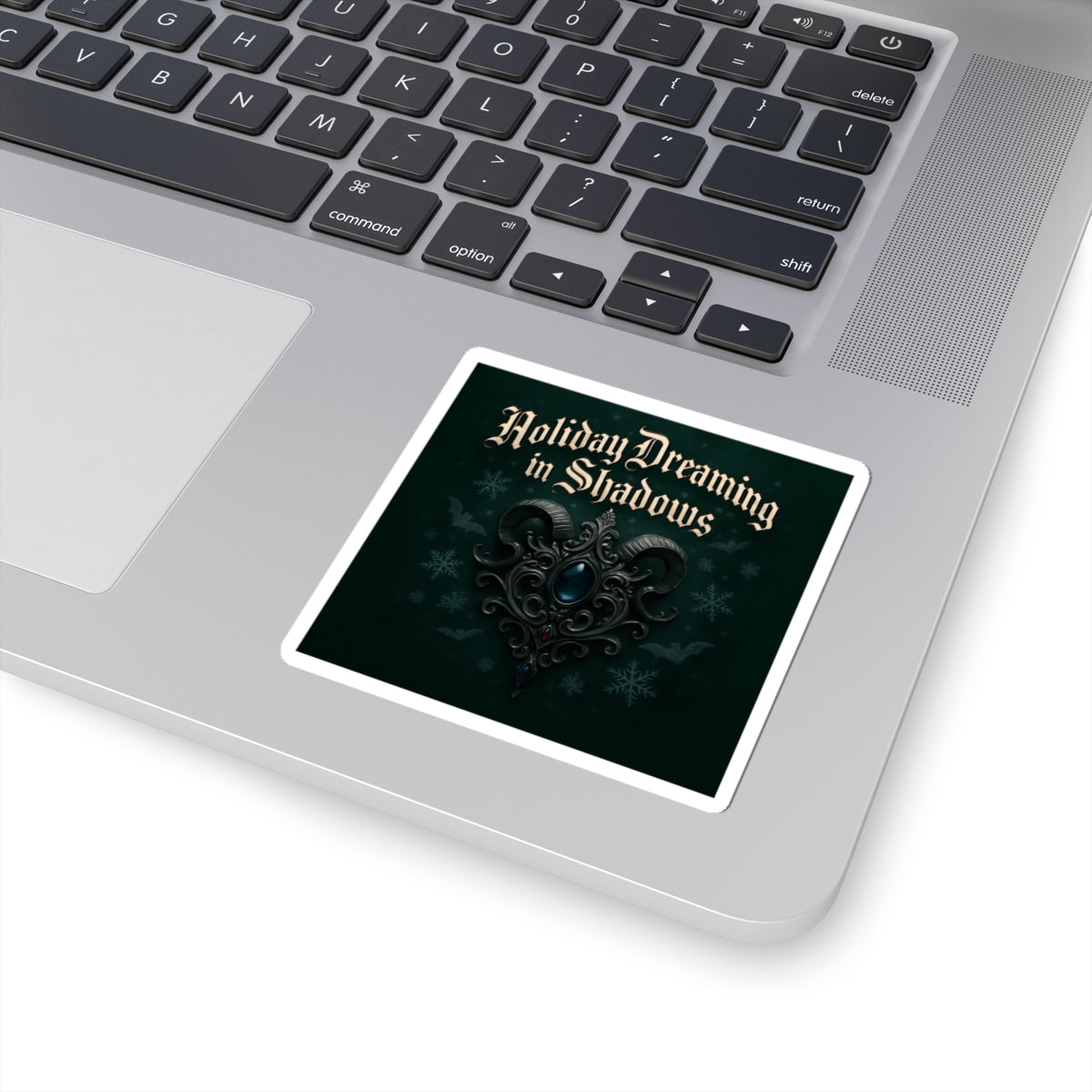 Holiday Dreaming in Shadows Sticker