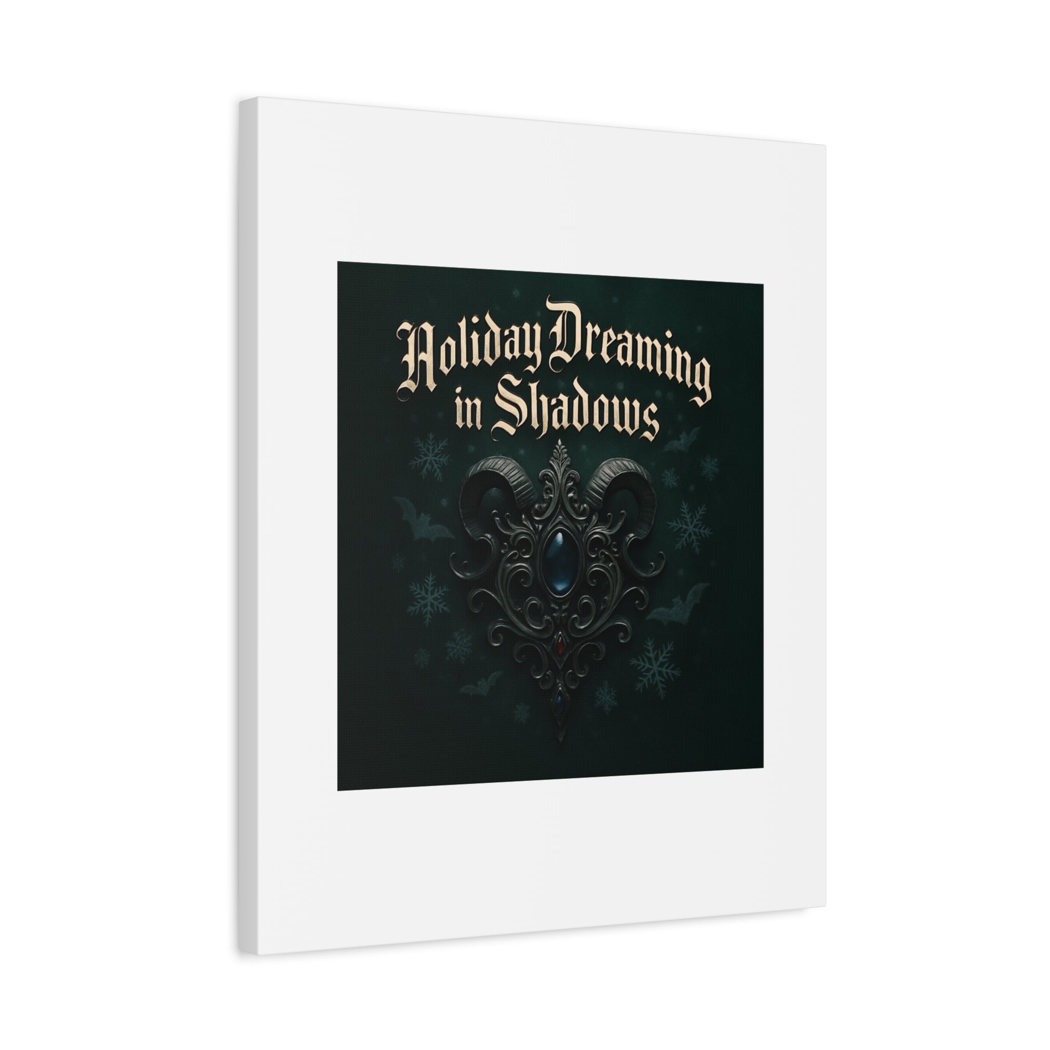 Holiday Dreaming in Shadows Canvas Art