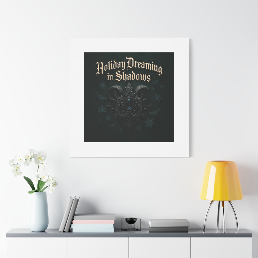 Holiday Dreaming in Shadows Canvas Art