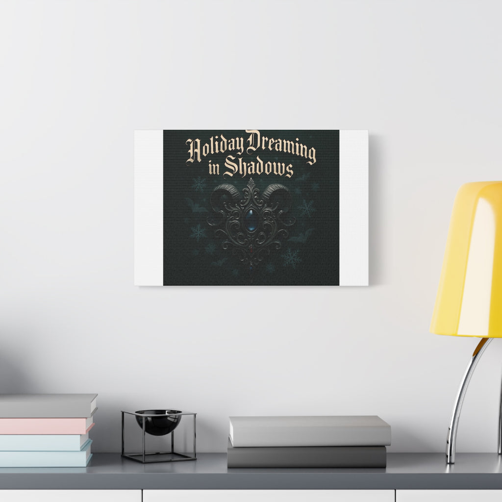 Holiday Dreaming in Shadows Canvas Art