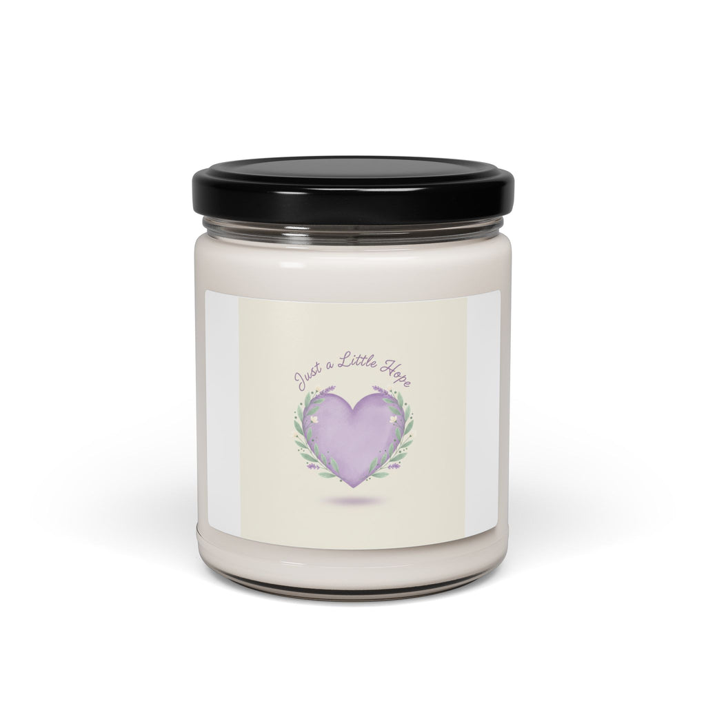 Just a Little Hope Soy Candle, 9oz | Positive Micro-Optimism, Lavender Sage