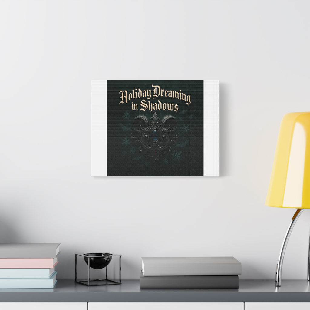 Holiday Dreaming in Shadows Canvas Art