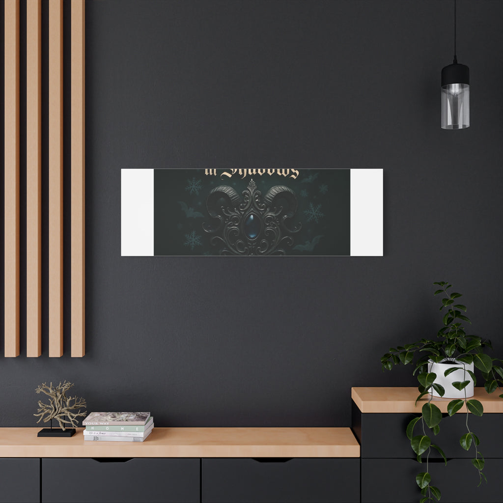 Holiday Dreaming in Shadows Canvas Art