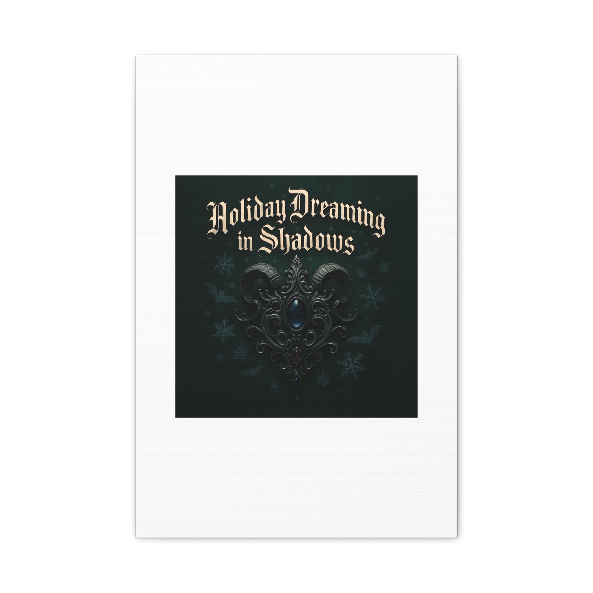 Holiday Dreaming in Shadows Canvas Art