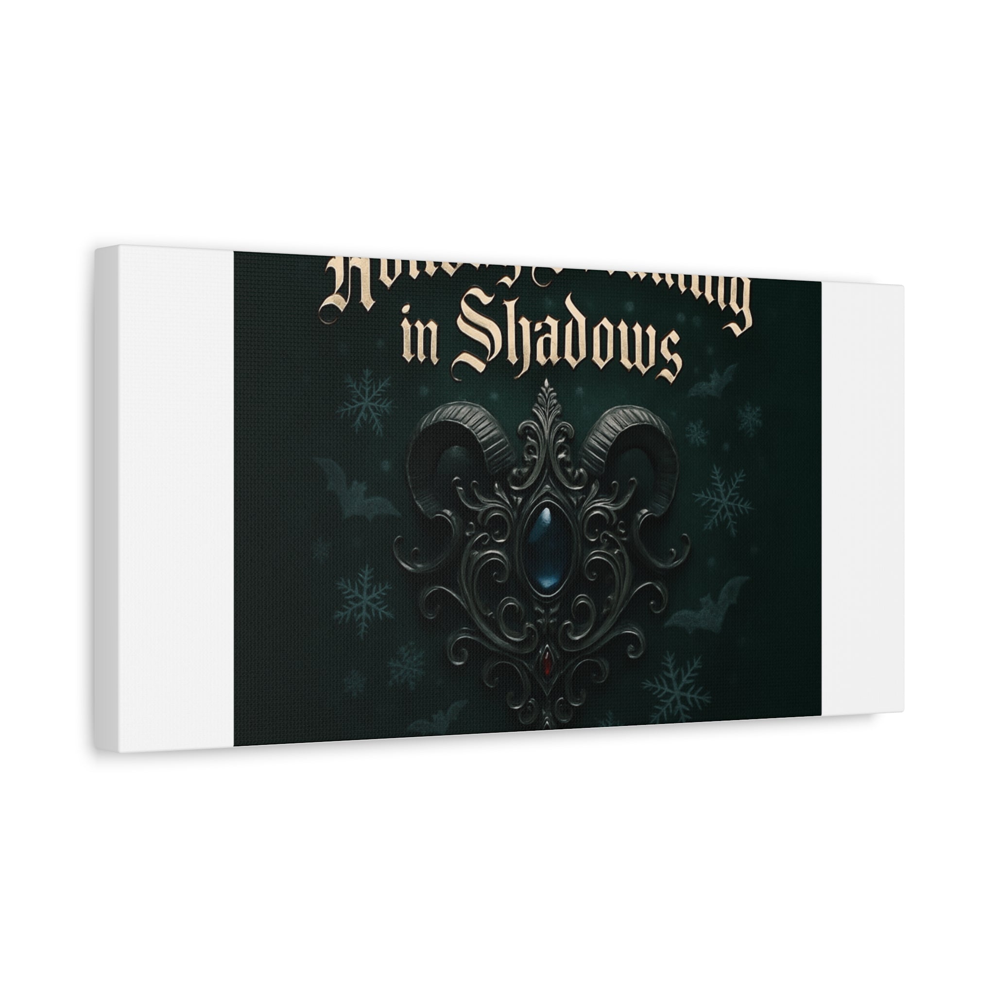 Holiday Dreaming in Shadows Canvas Art