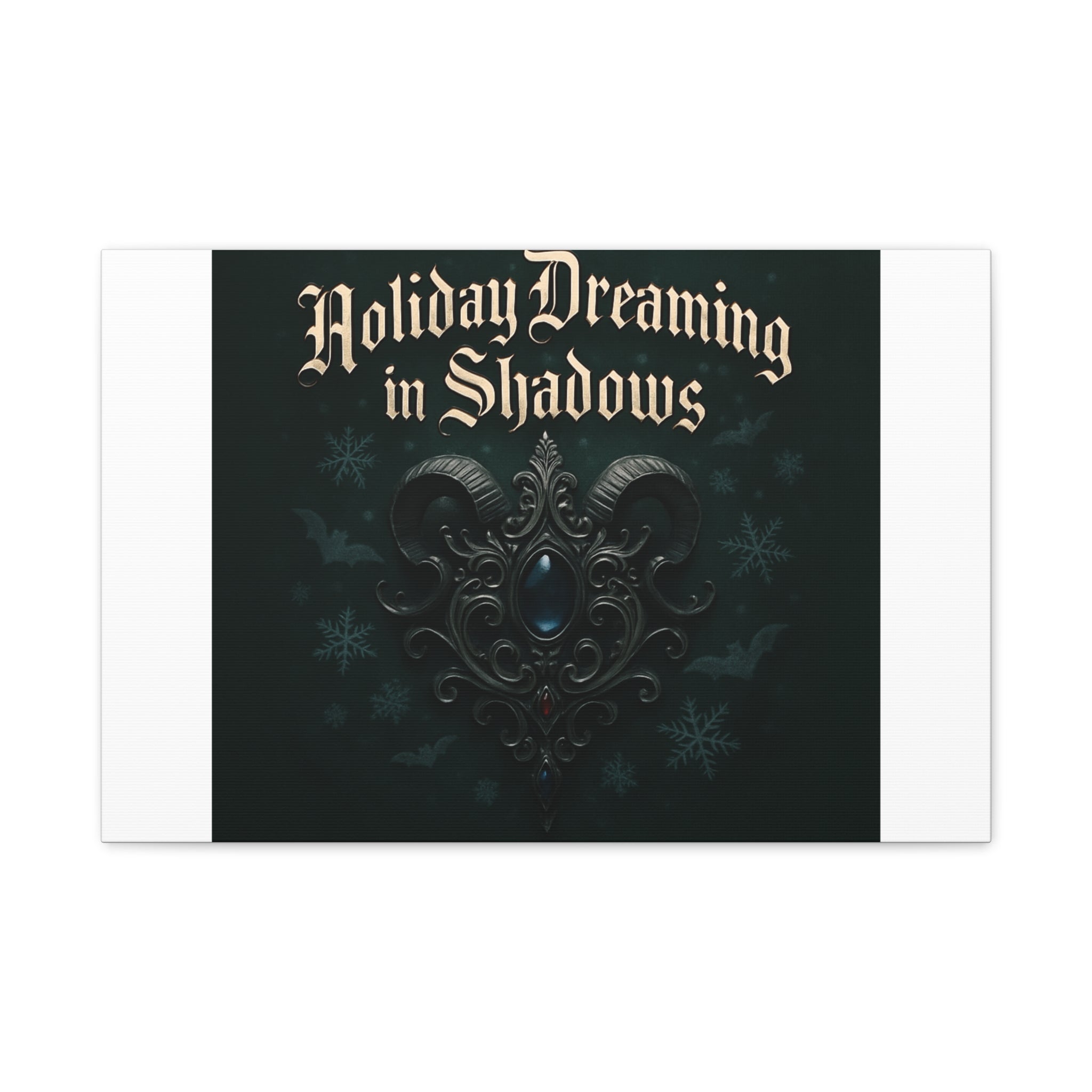 Holiday Dreaming in Shadows Canvas Art
