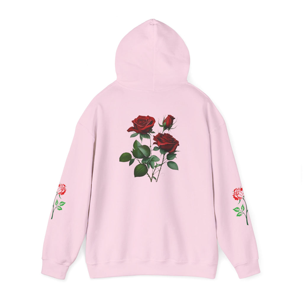 Stay Beautiful Rose Hoodie, Vintage Floral Sweatshirt, Unisex Gift, Cozy Layer, Perfect for Spring Style