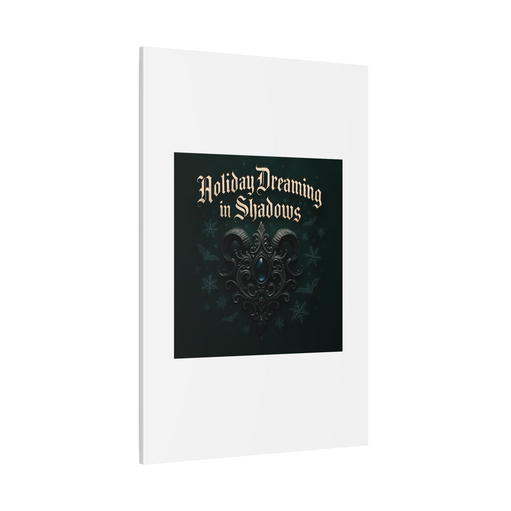 Holiday Dreaming in Shadows Canvas Art