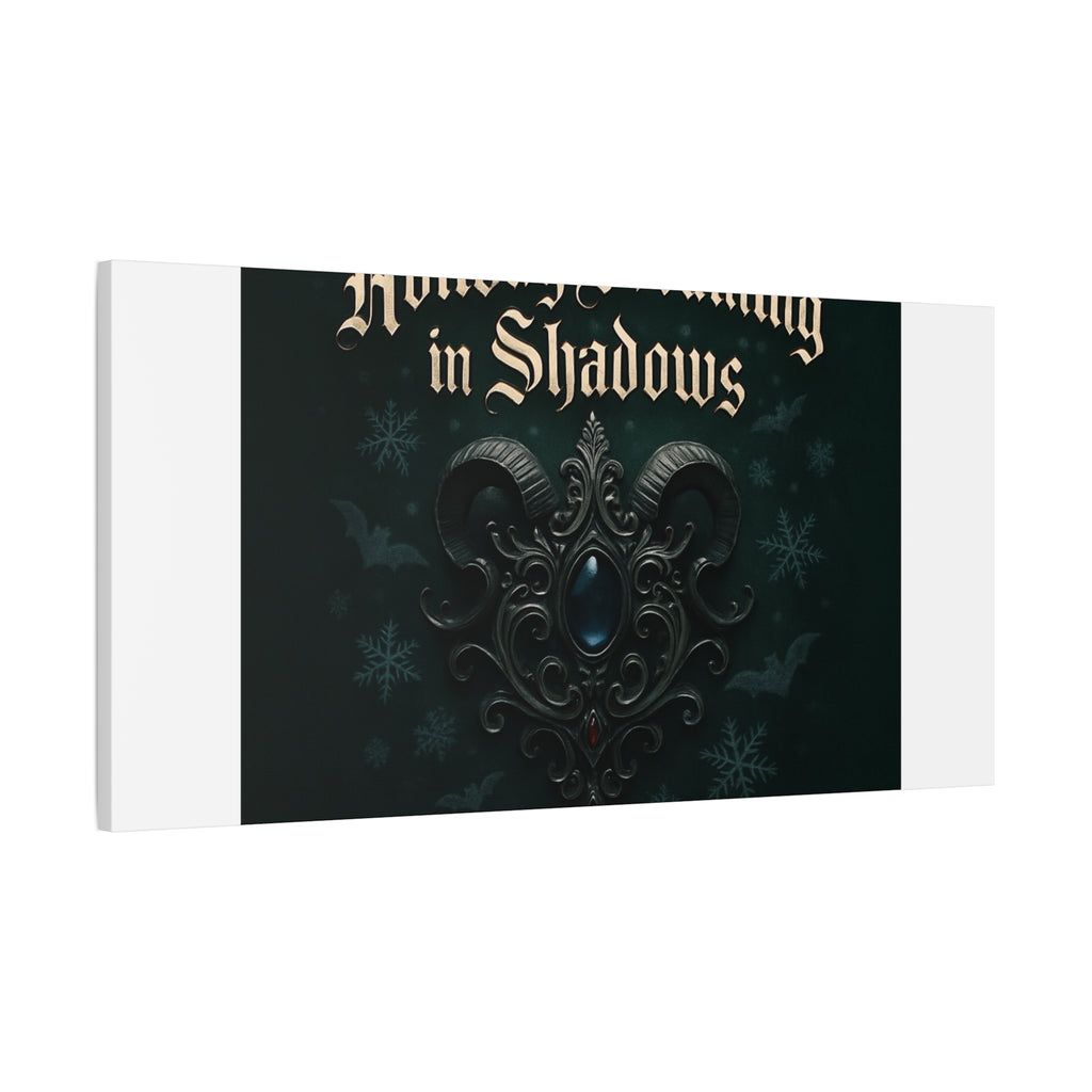 Holiday Dreaming in Shadows Canvas Art