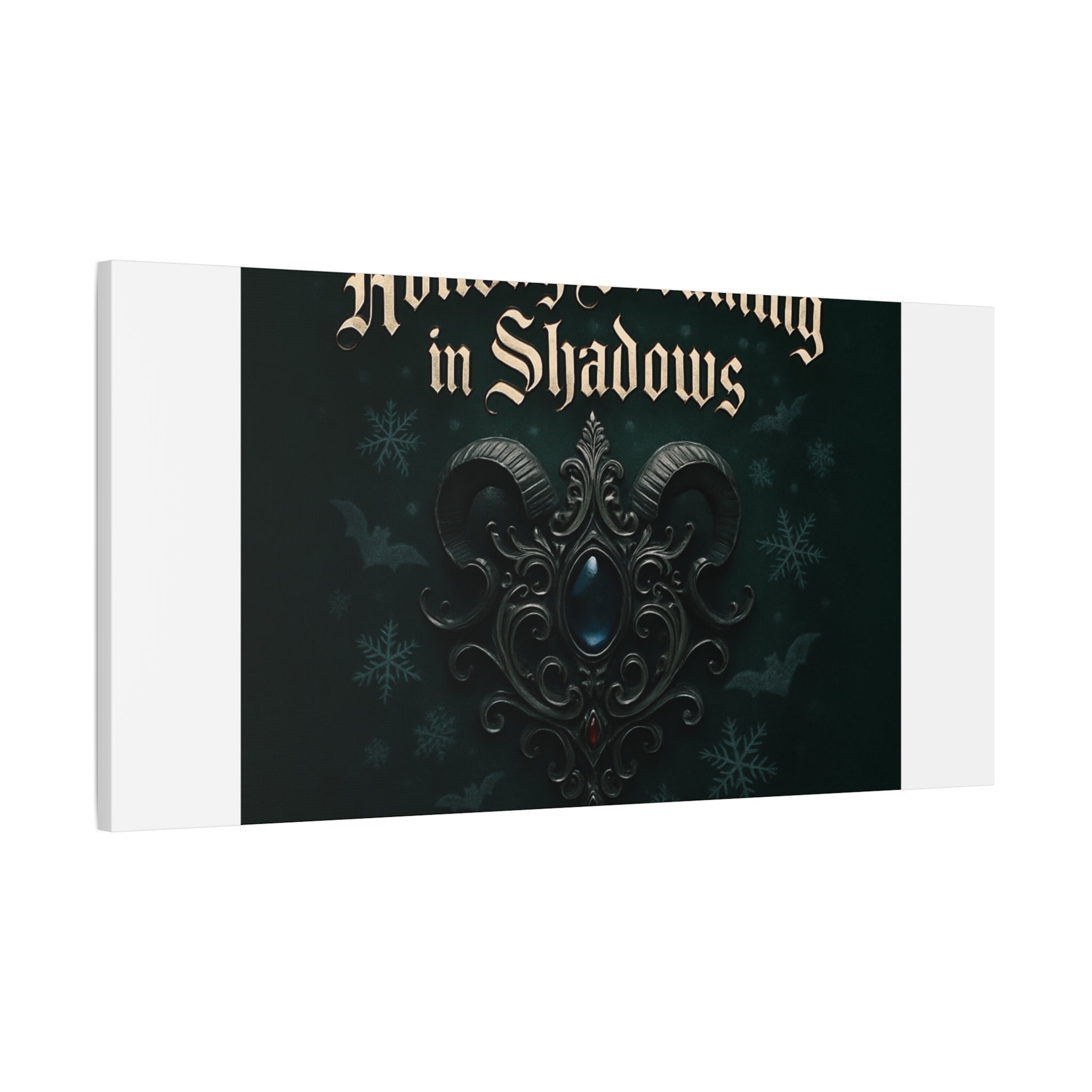 Holiday Dreaming in Shadows Canvas Art