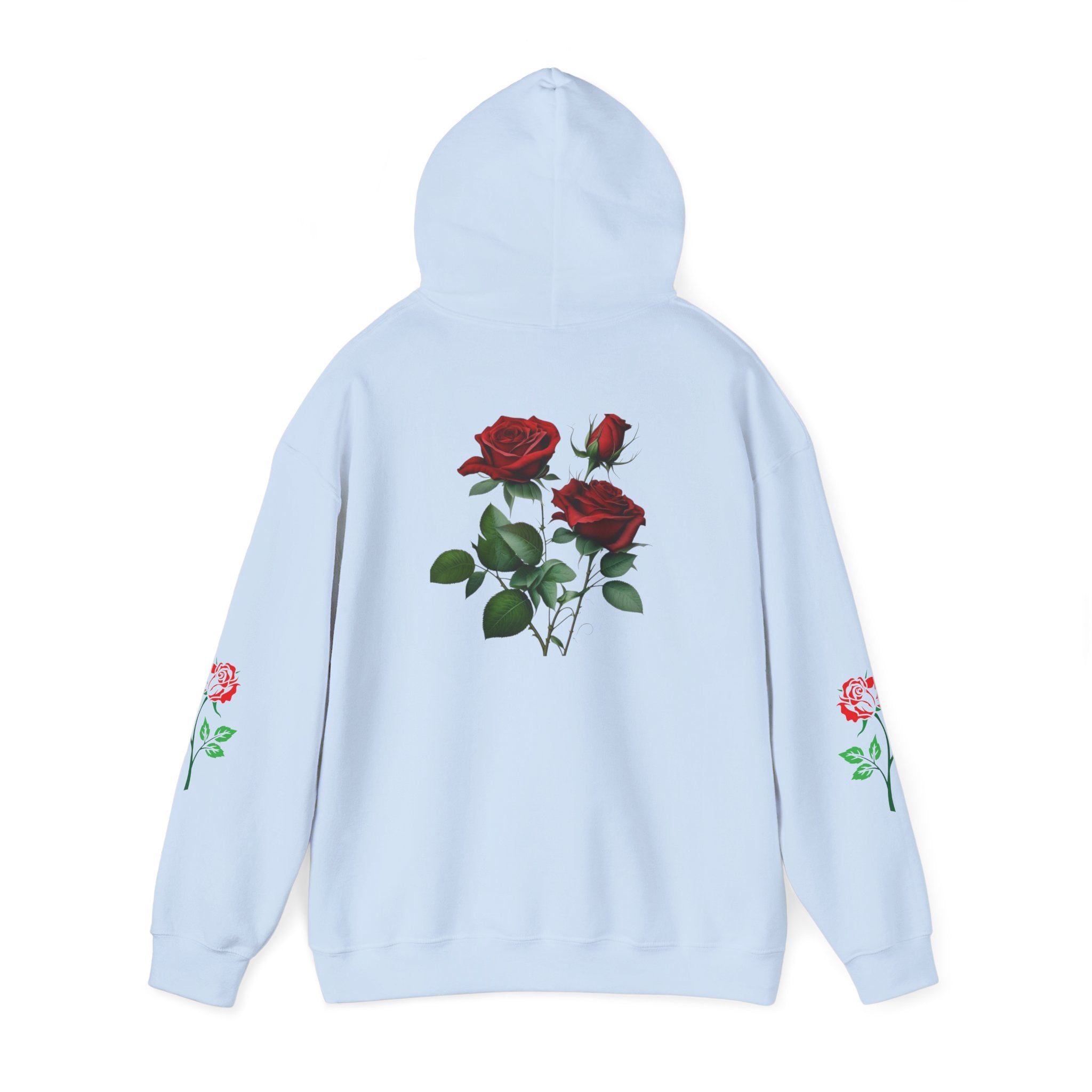 Stay Beautiful Rose Hoodie, Vintage Floral Sweatshirt, Unisex Gift, Cozy Layer, Perfect for Spring Style