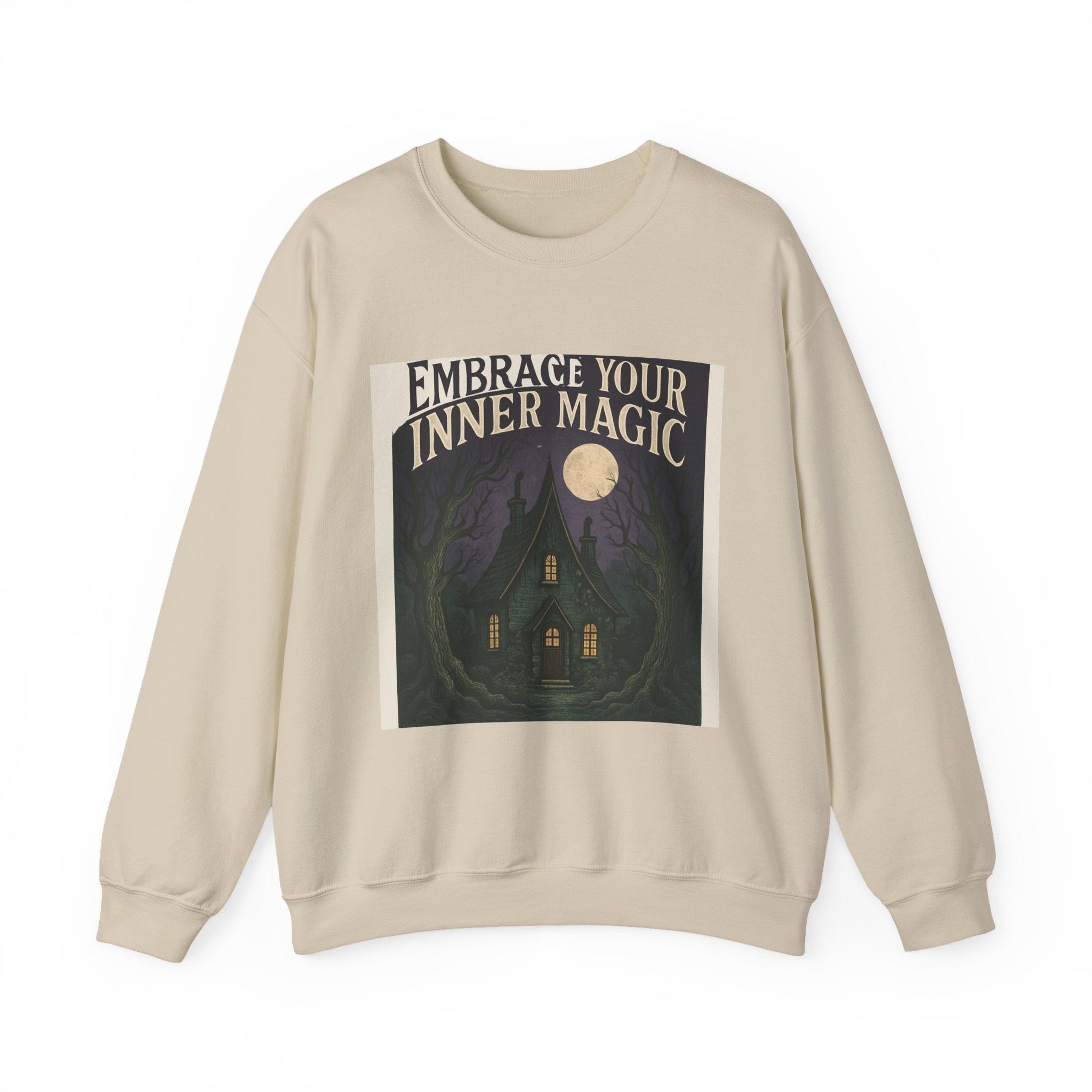 Magic Cottage Sweatshirt — "Embrace Your Inner Magic" Cozy Crewneck