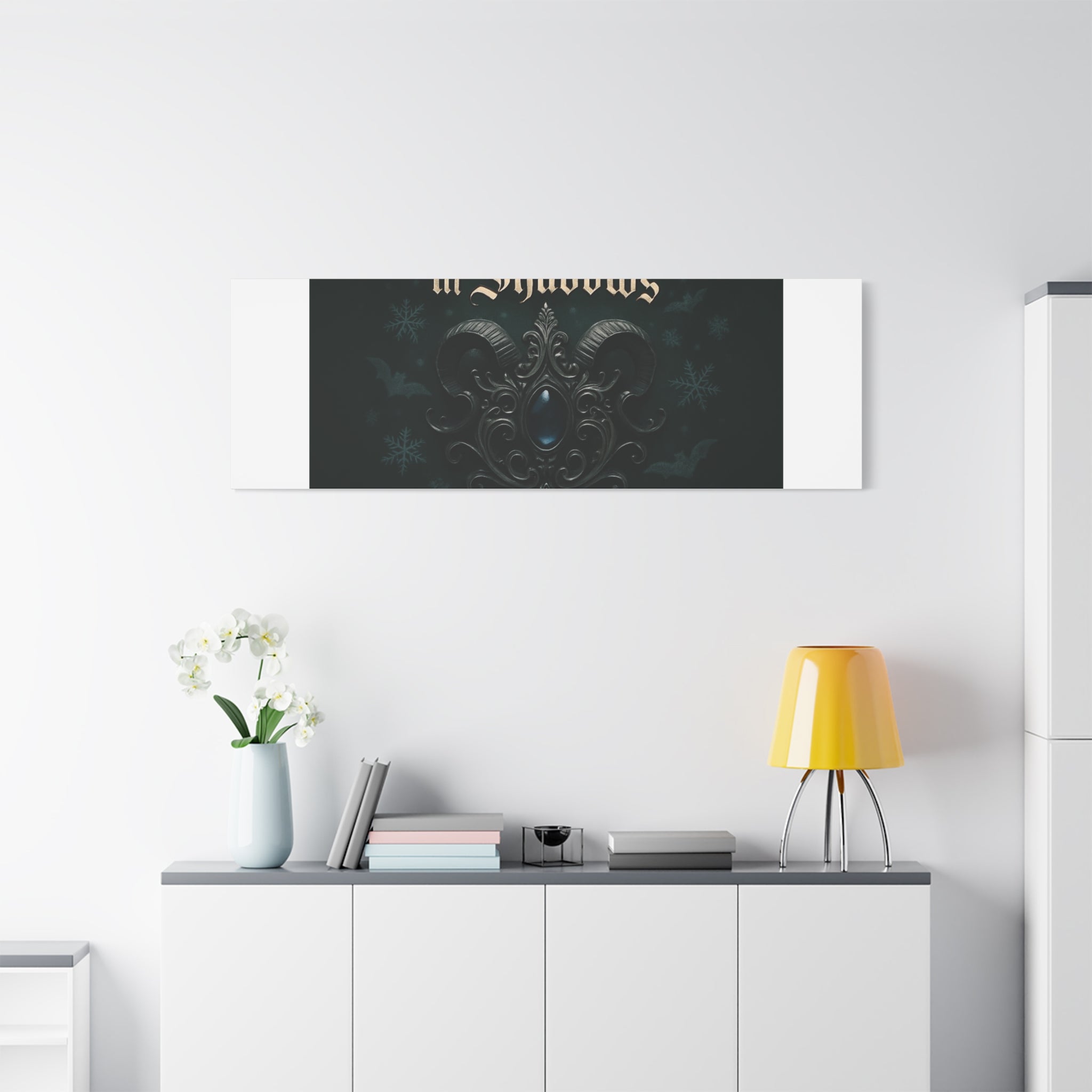 Holiday Dreaming in Shadows Canvas Art