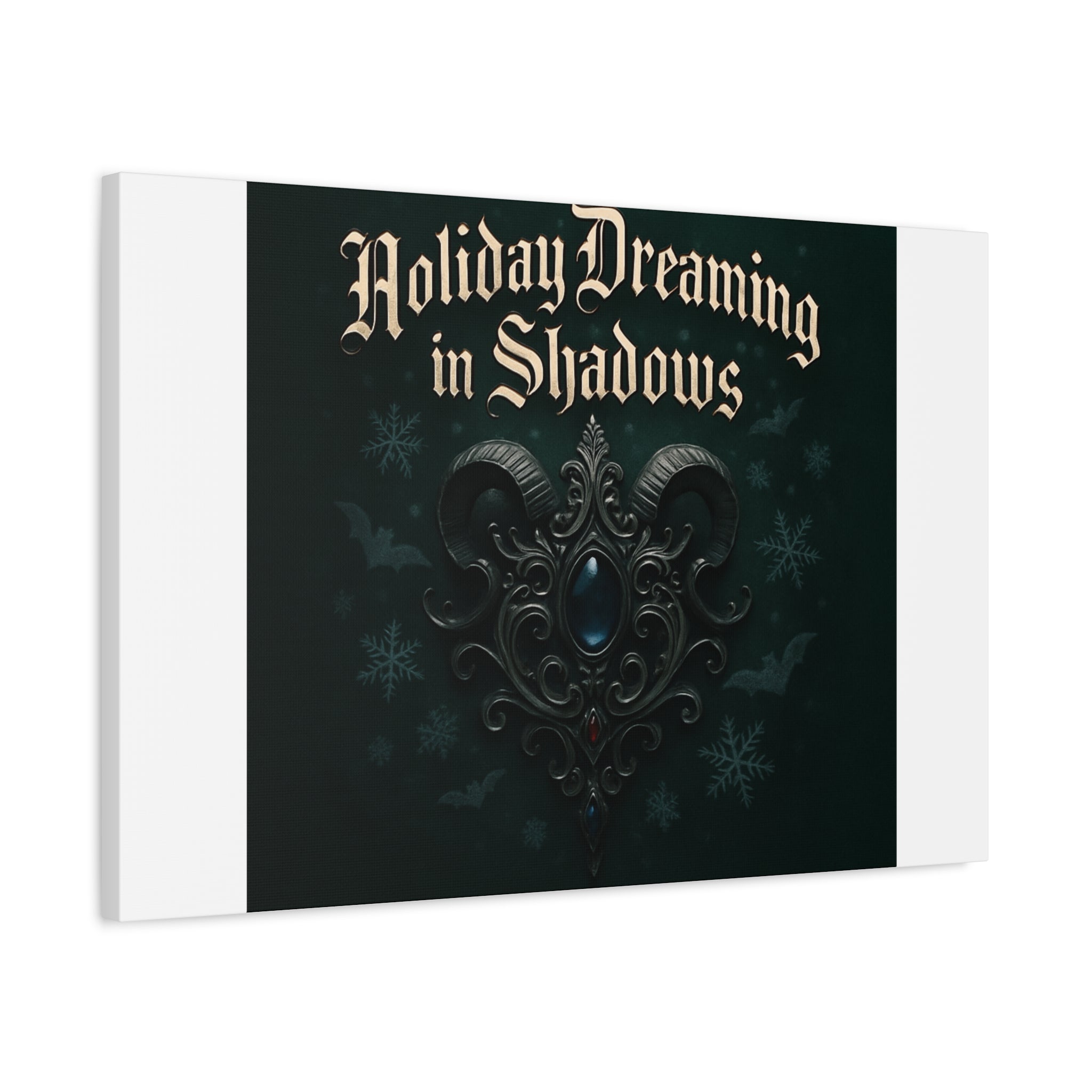 Holiday Dreaming in Shadows Canvas Art