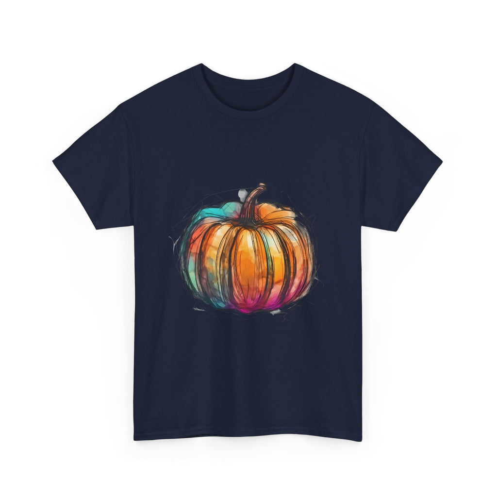 Colorful Pumpkin T-Shirt Unisex, Halloween Tee, Fall Shirt, Pumpkin Patch Gift, Autumn Clothing, Harvest Festival Apparel