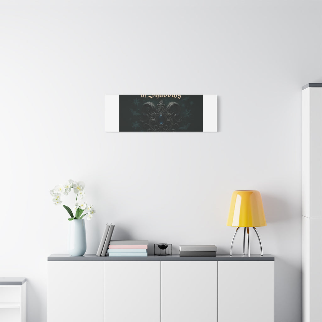 Holiday Dreaming in Shadows Canvas Art