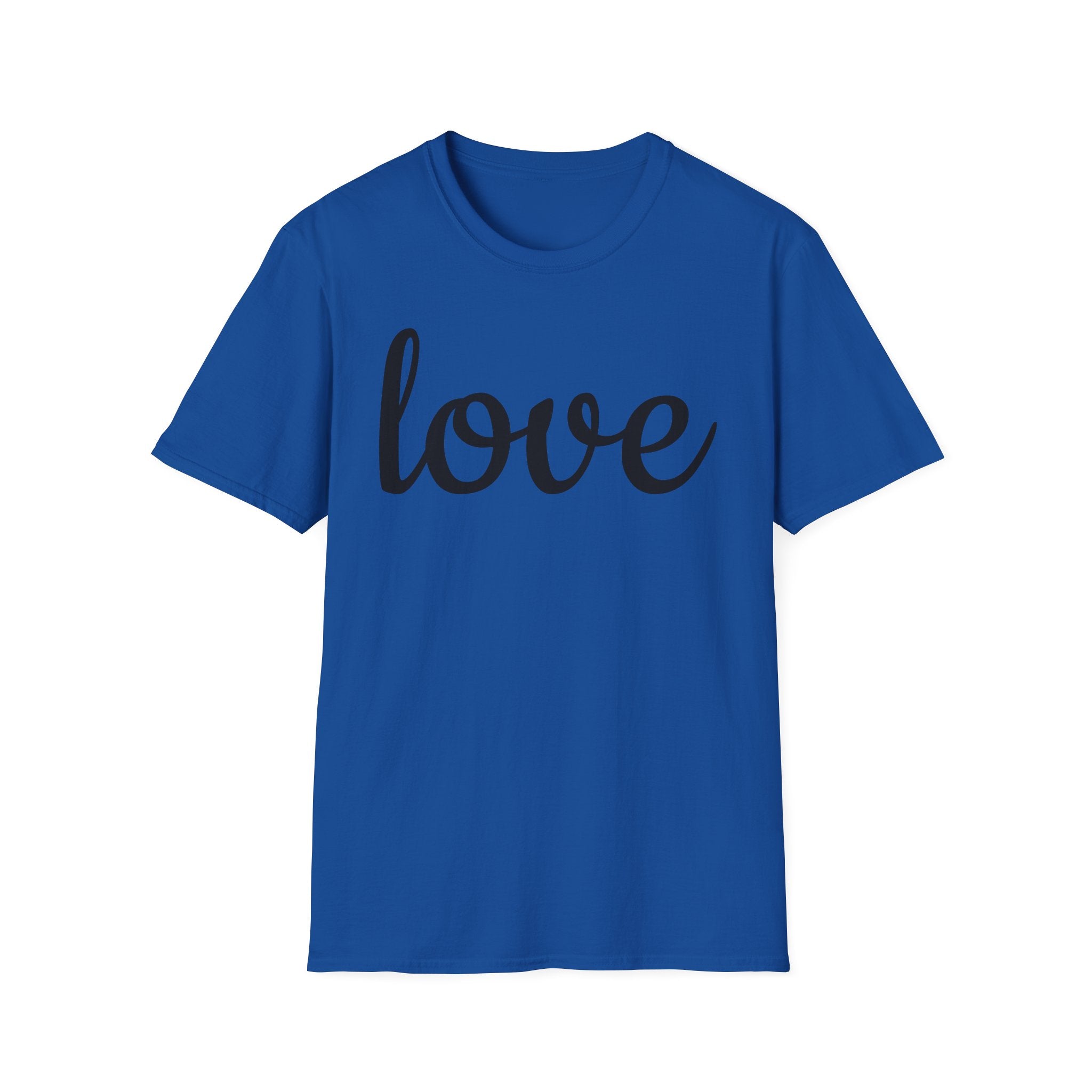 Love Unisex Softstyle T-Shirt, Cute Graphic Tee, Casual Wear, Gift for Friends, Valentine's Day, Everyday Style
