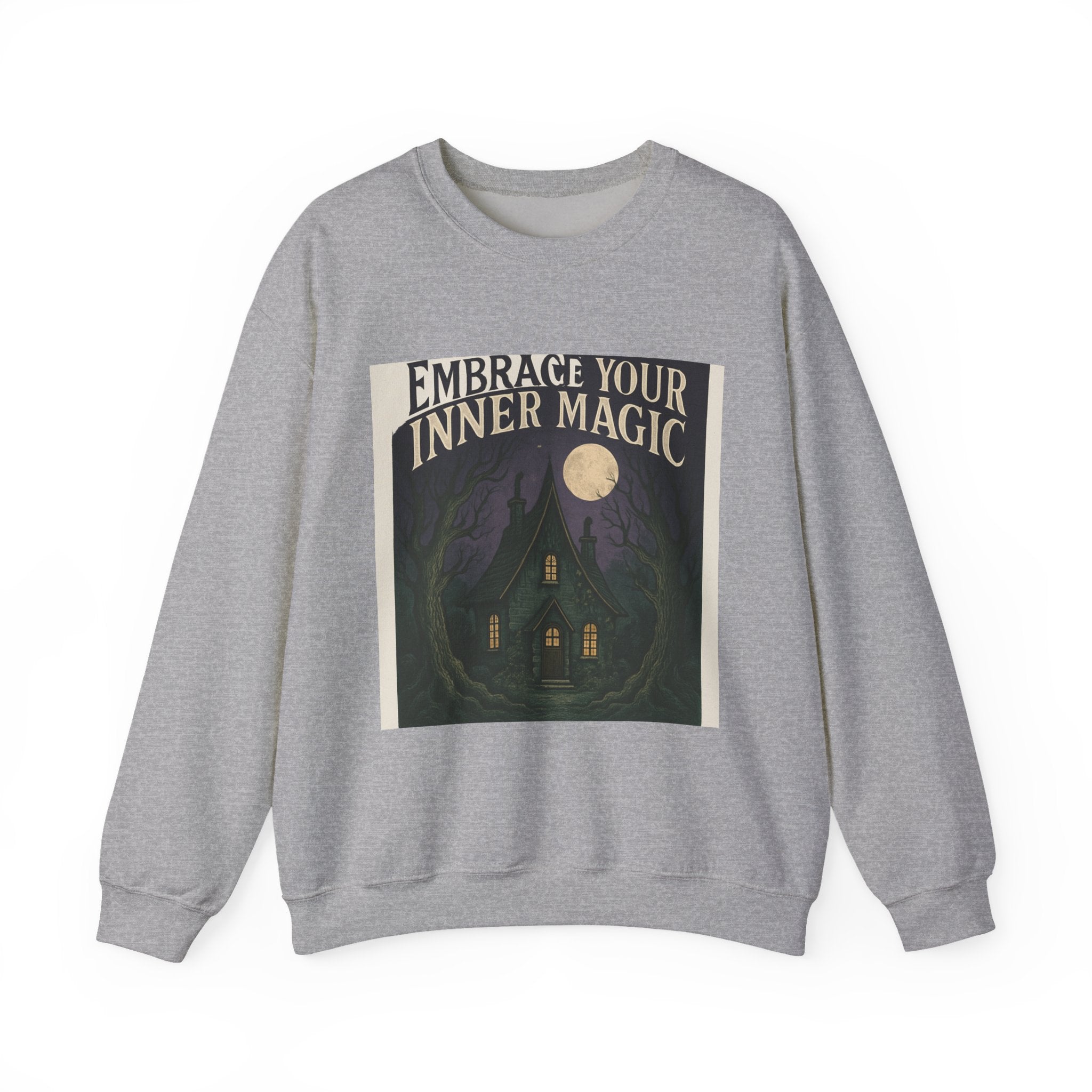 Magic Cottage Sweatshirt — "Embrace Your Inner Magic" Cozy Crewneck