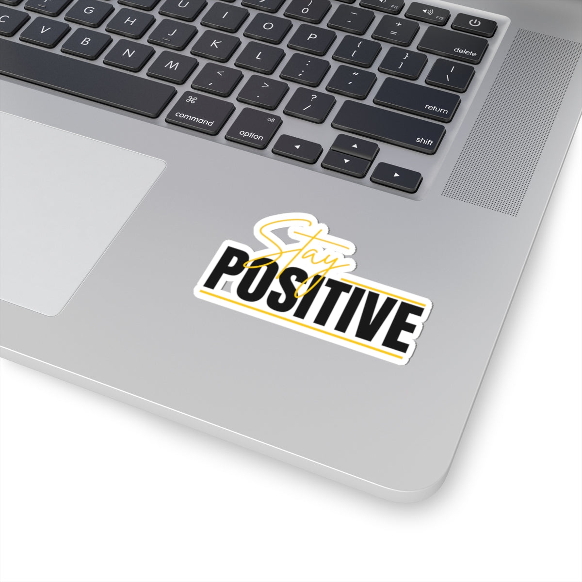 Positive Vibes Stickers, Motivational Decals for Laptops, Gift for Friends, Stay Positive Wall Art, Inspirational Quote Stickers