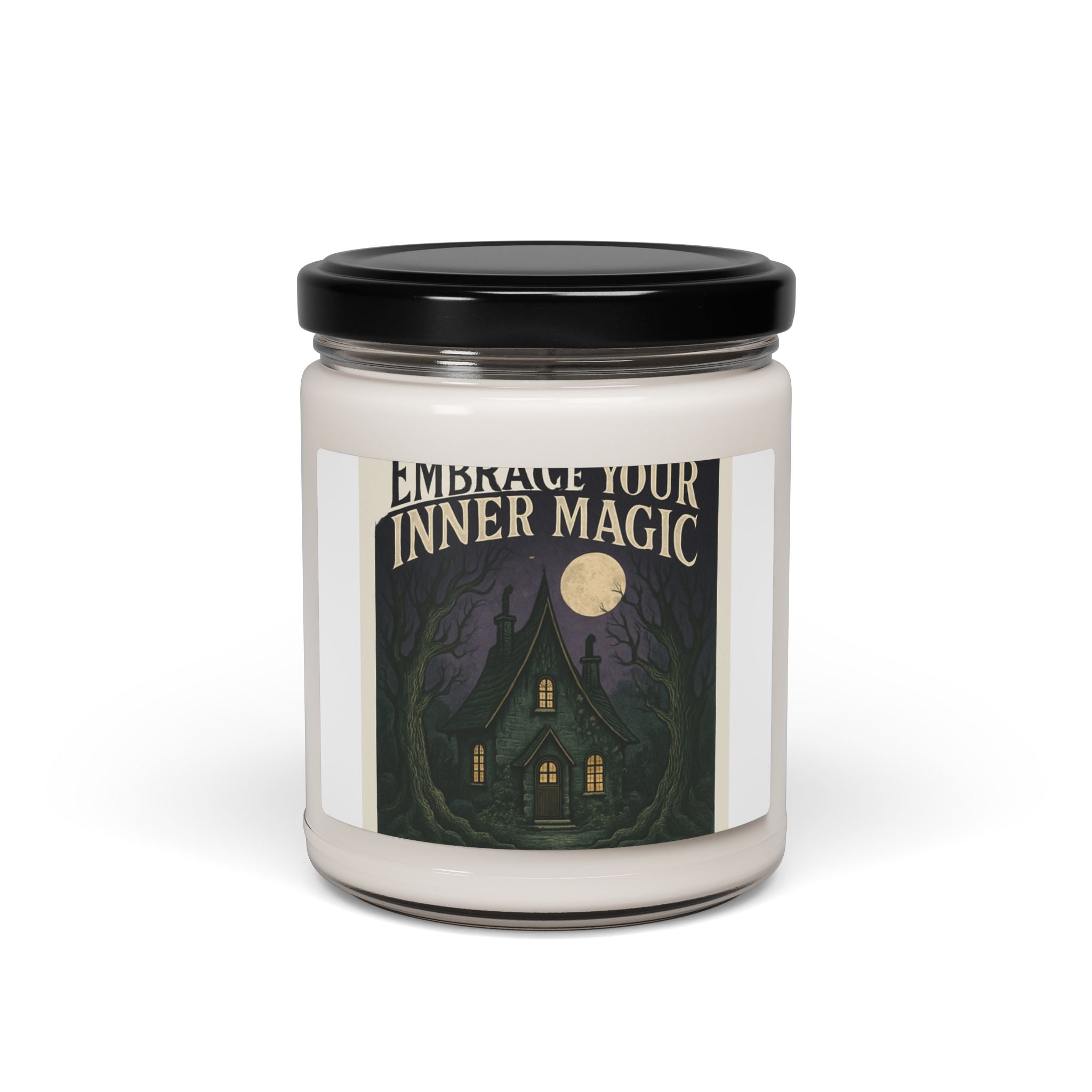 Embrace Your Inner Magic Soy Candle — 9oz Scented Jar (Cozy, Witchy Home Decor)
