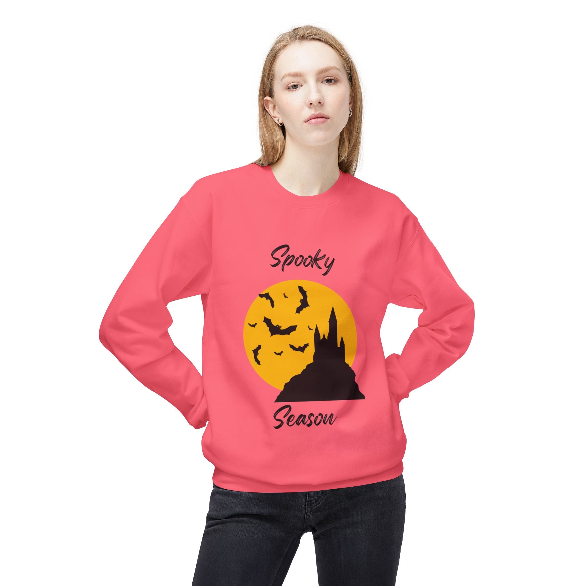 Spooky Season Sweatshirt - Unisex Halloween Crewneck, Cozy Fall Apparel, Perfect Gift for Halloween Lovers, Trendy Fall Outfit, [...]