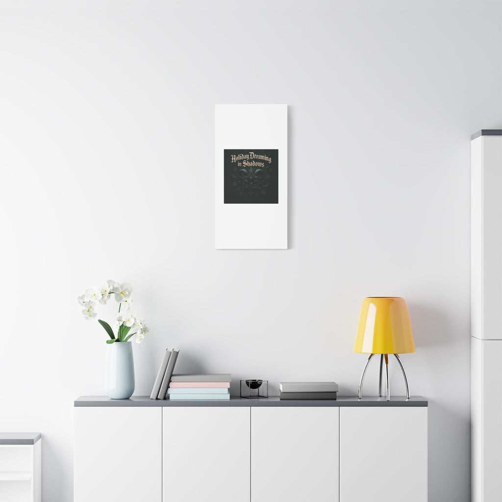 Holiday Dreaming in Shadows Canvas Art