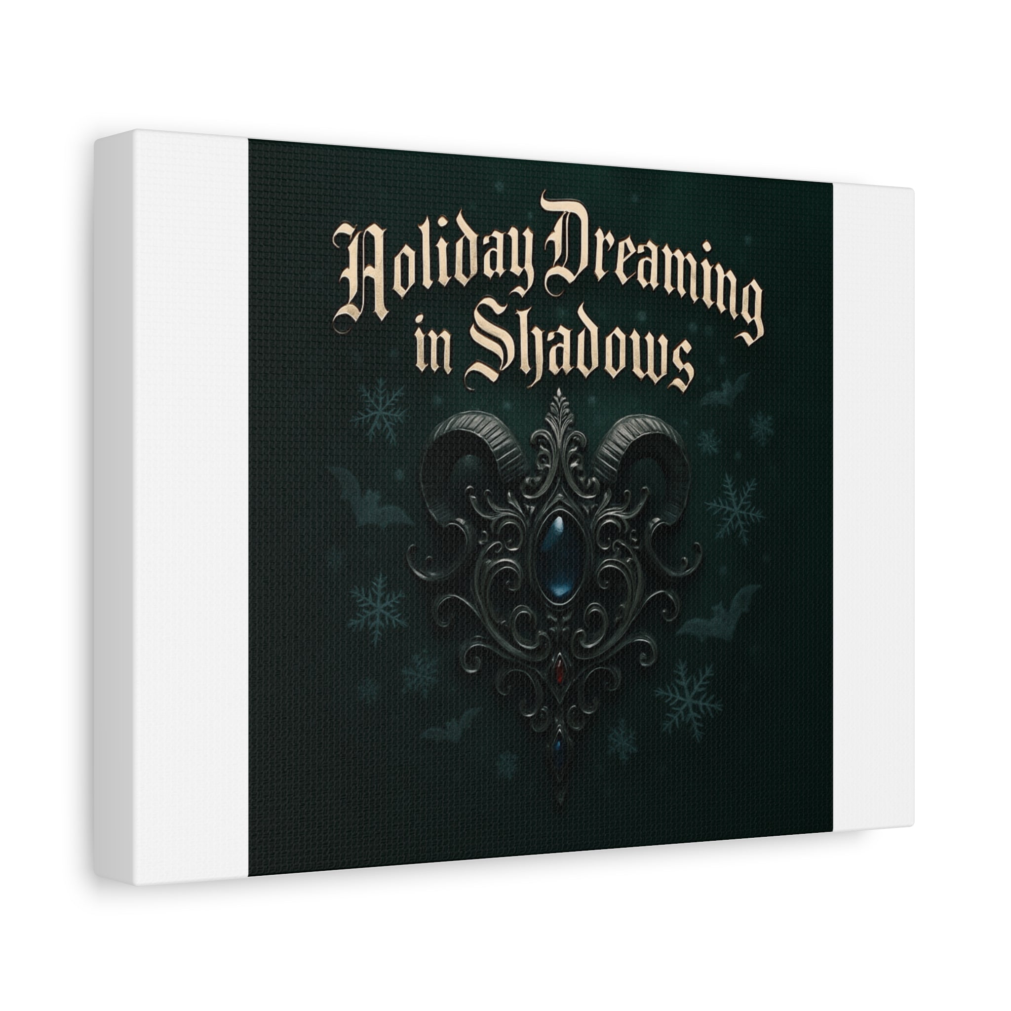 Holiday Dreaming in Shadows Canvas Art