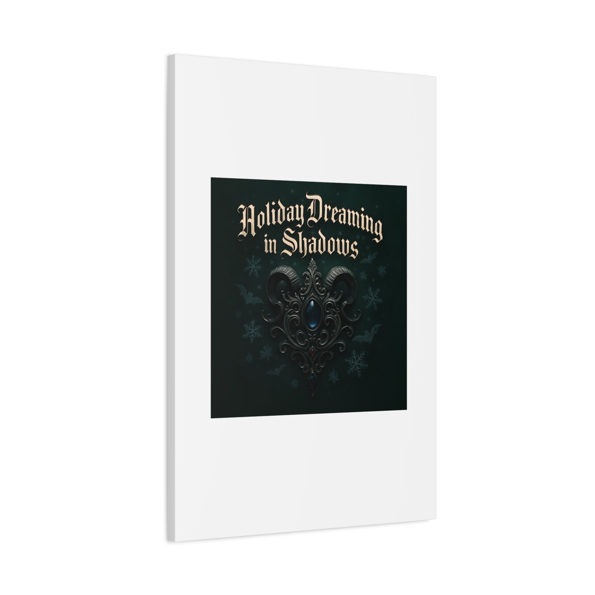 Holiday Dreaming in Shadows Canvas Art