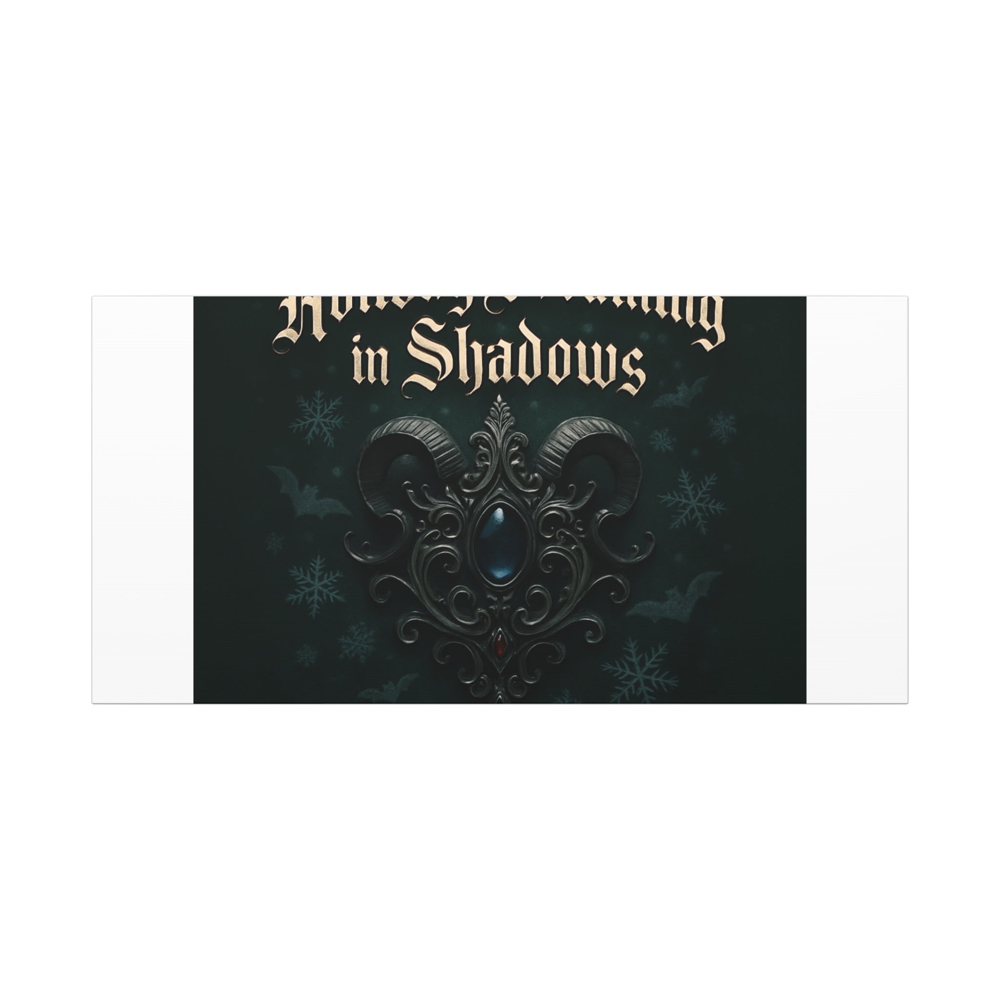 Holiday Dreaming in Shadows Canvas Art