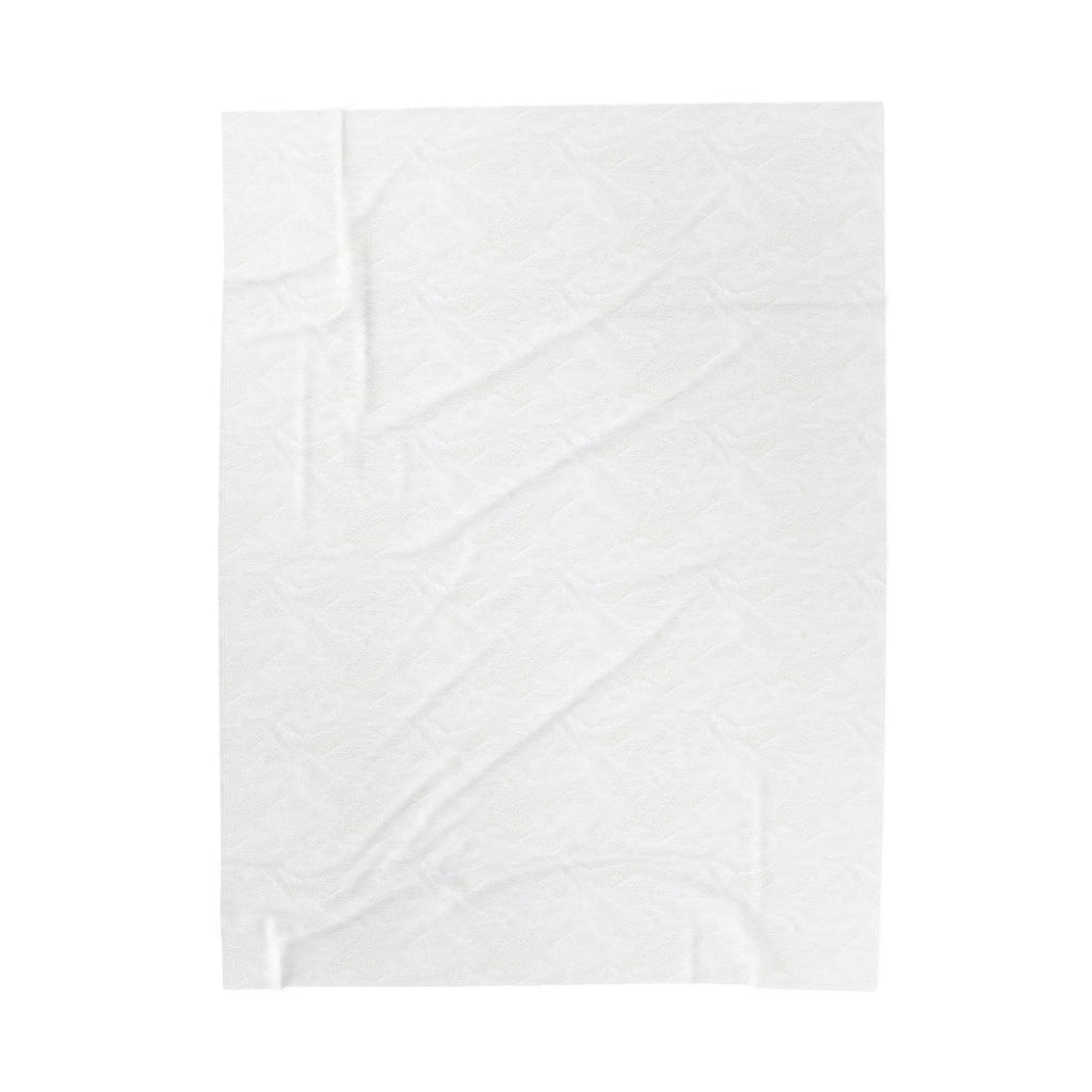 Support Your Local Small Business Velveteen Plush Blanket – Cozy Market Stall Throw