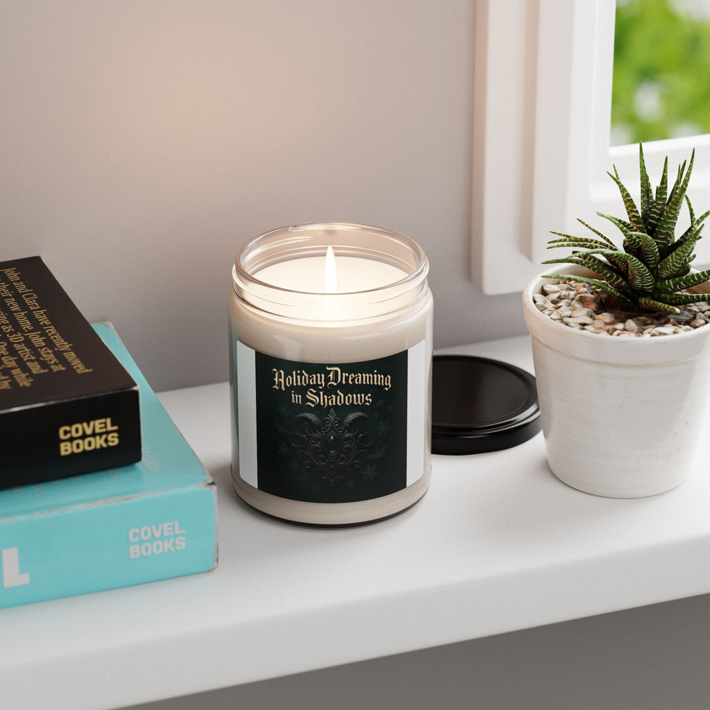 Scented Candle — "Holiday Dreaming in Shadows" Soy Jar (9 oz)