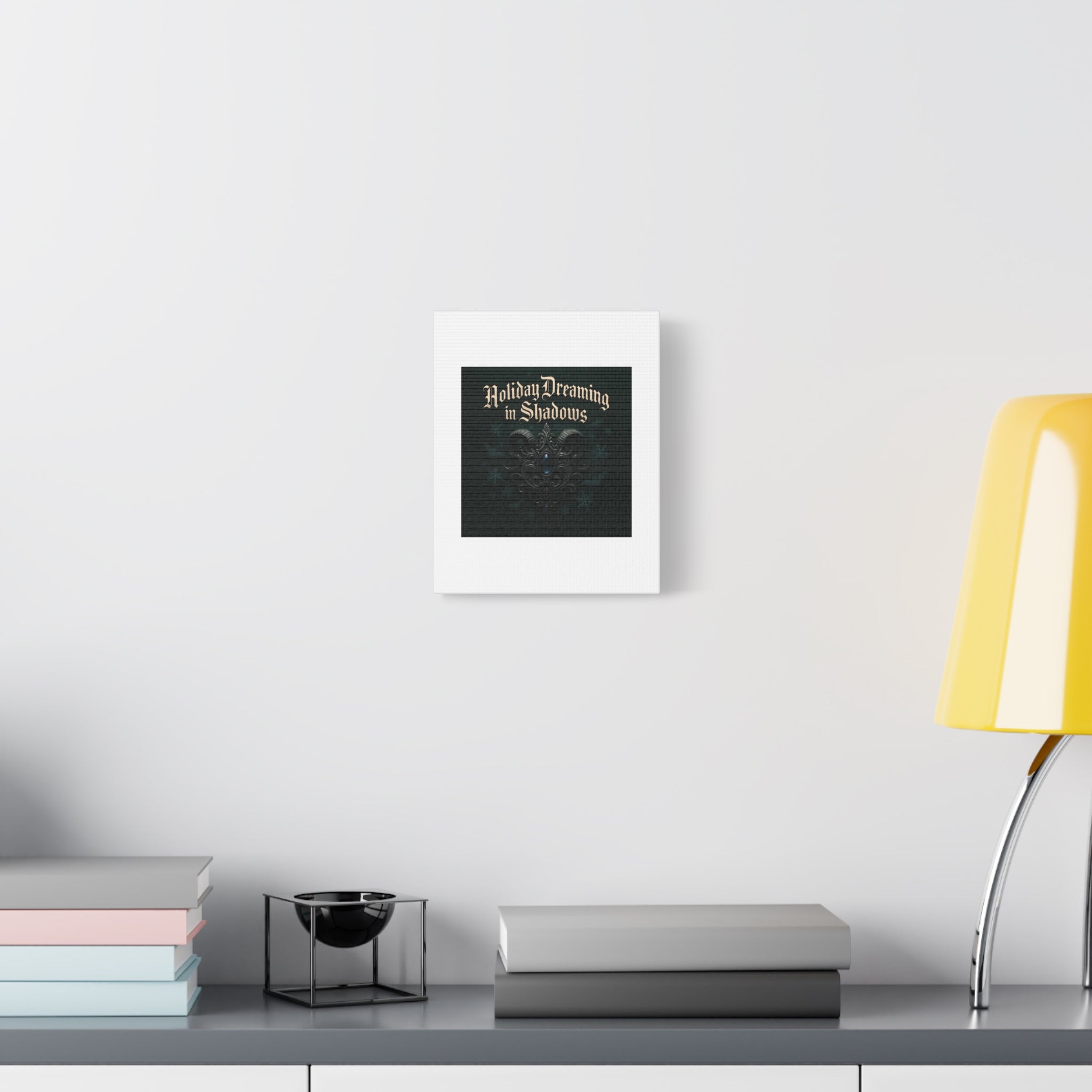 Holiday Dreaming in Shadows Canvas Art