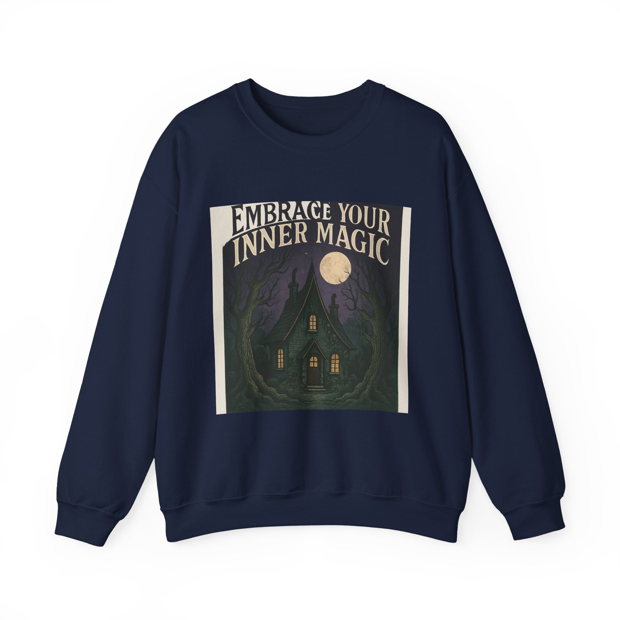Magic Cottage Sweatshirt — "Embrace Your Inner Magic" Cozy Crewneck