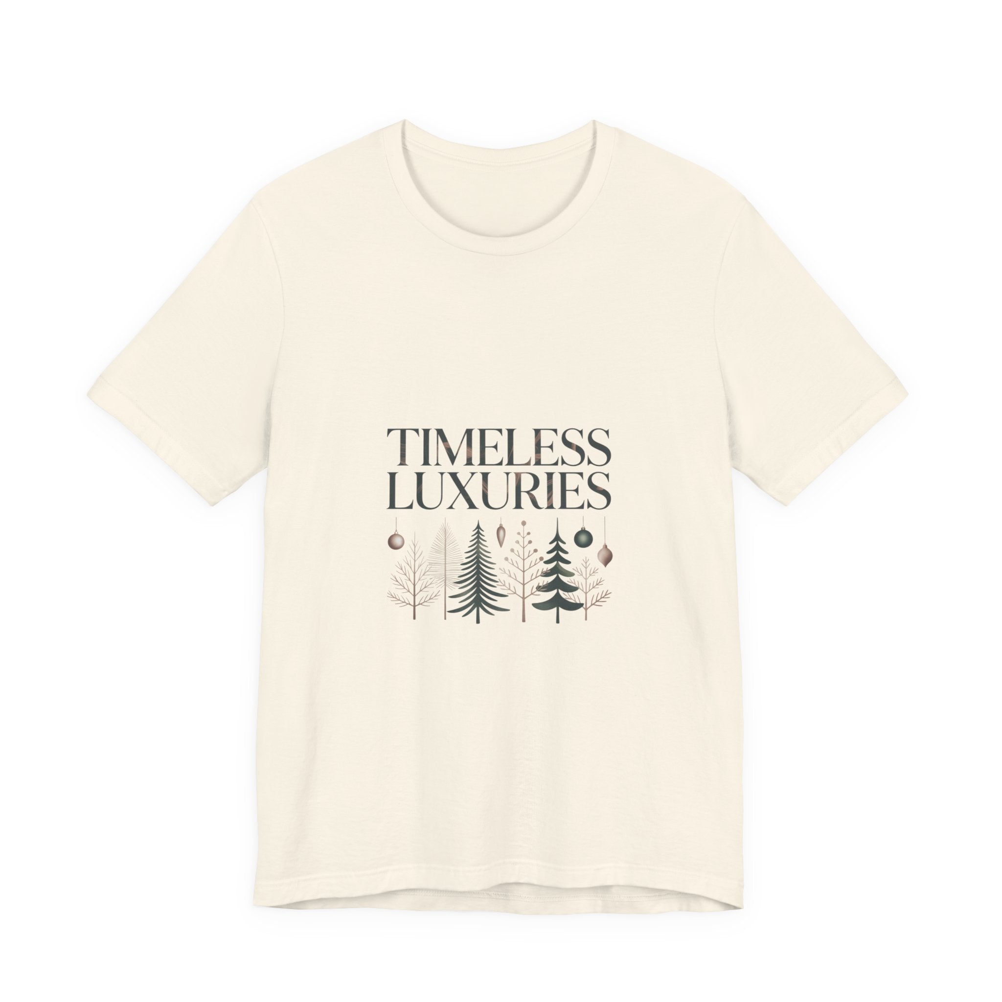 Timeless Luxuries T-Shirt | heritage style Christmas, quiet luxury decor