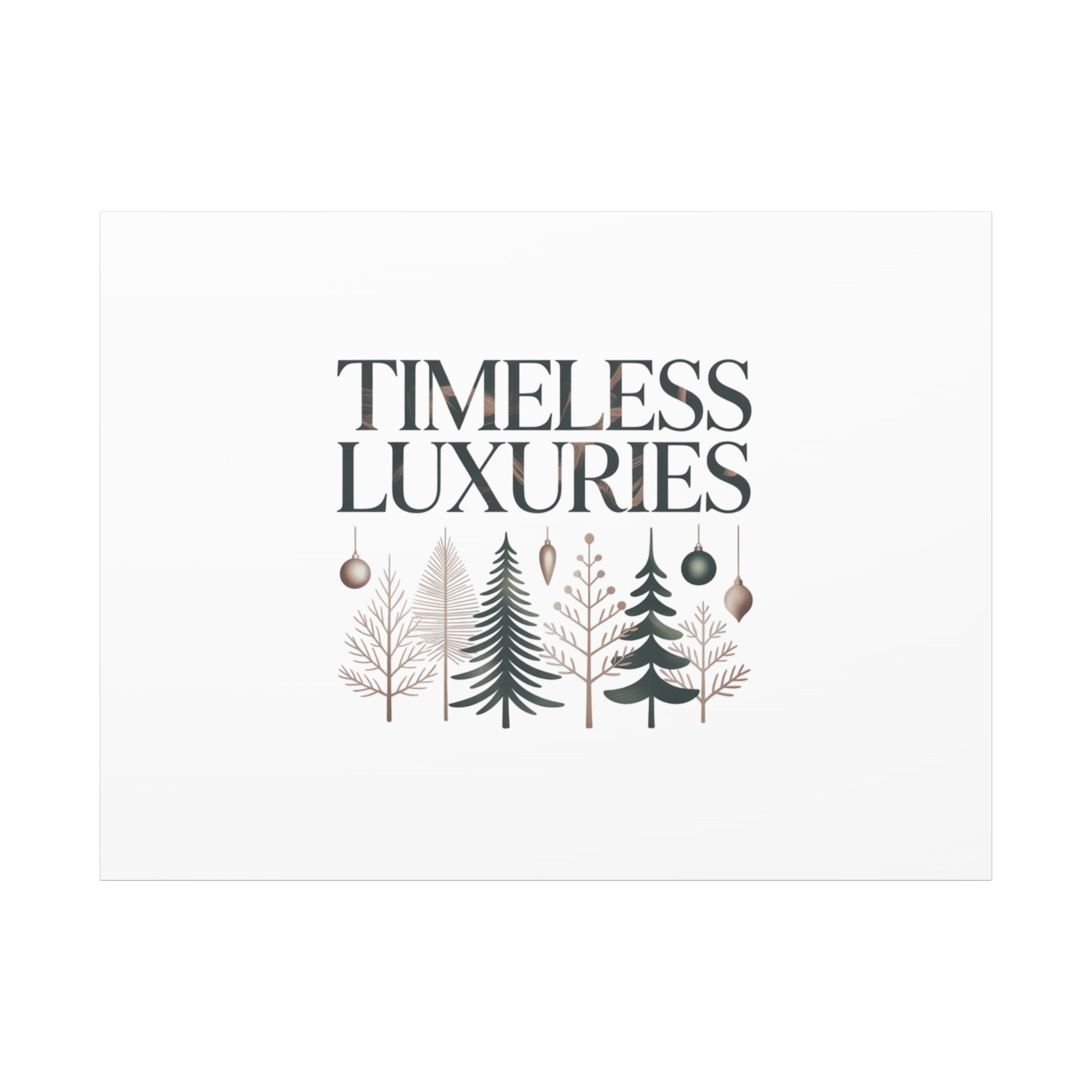 Timeless Luxuries Canvas | Heritage Style Christmas, Quiet Luxury Holiday Decor