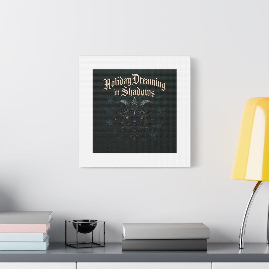Holiday Dreaming in Shadows Canvas Art