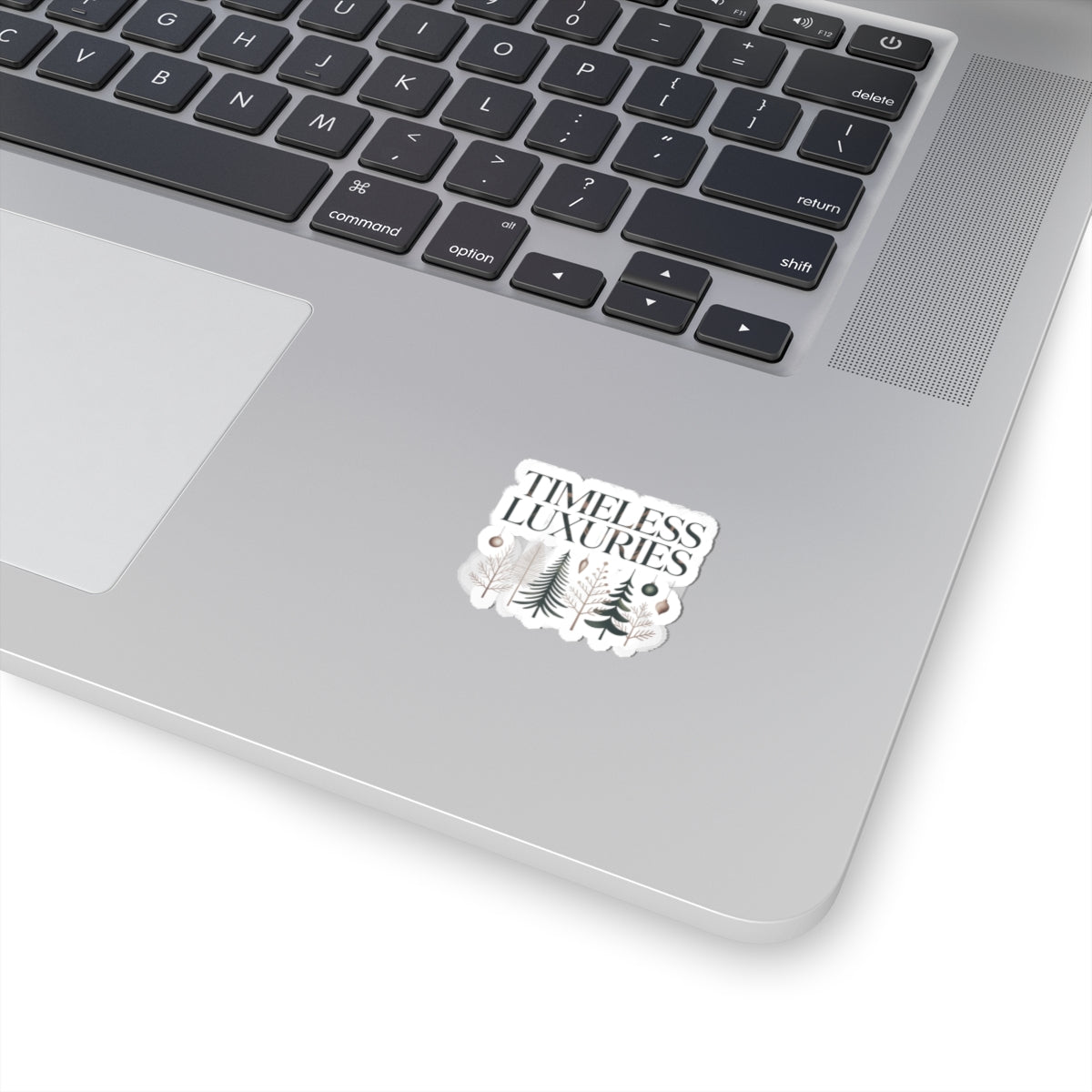 Timeless Luxuries Christmas Sticker | Heritage Style, Quiet Luxury Holiday