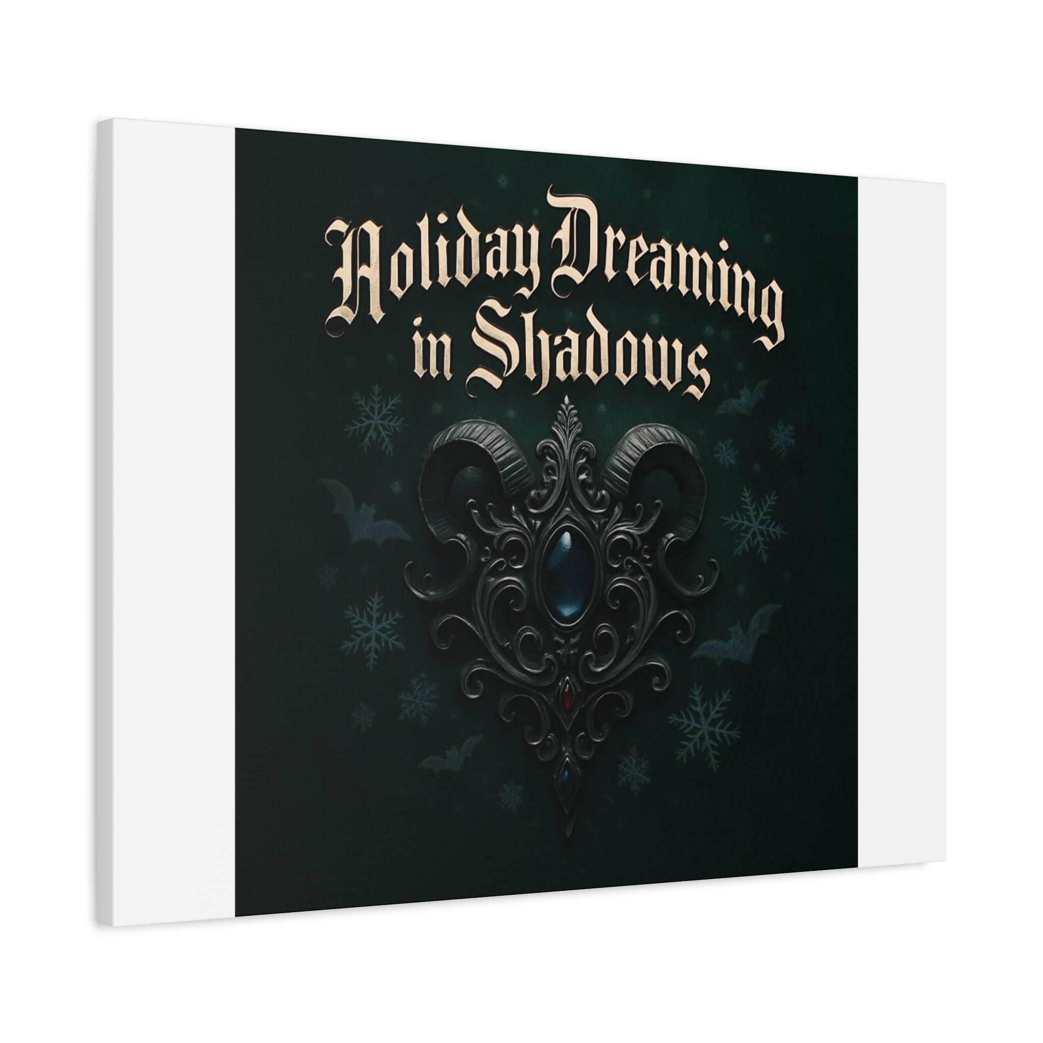 Holiday Dreaming in Shadows Canvas Art
