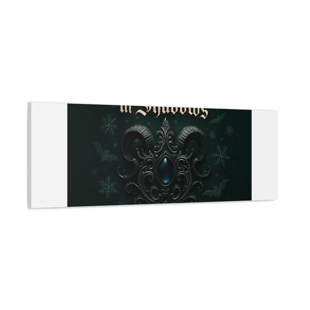 Holiday Dreaming in Shadows Canvas Art