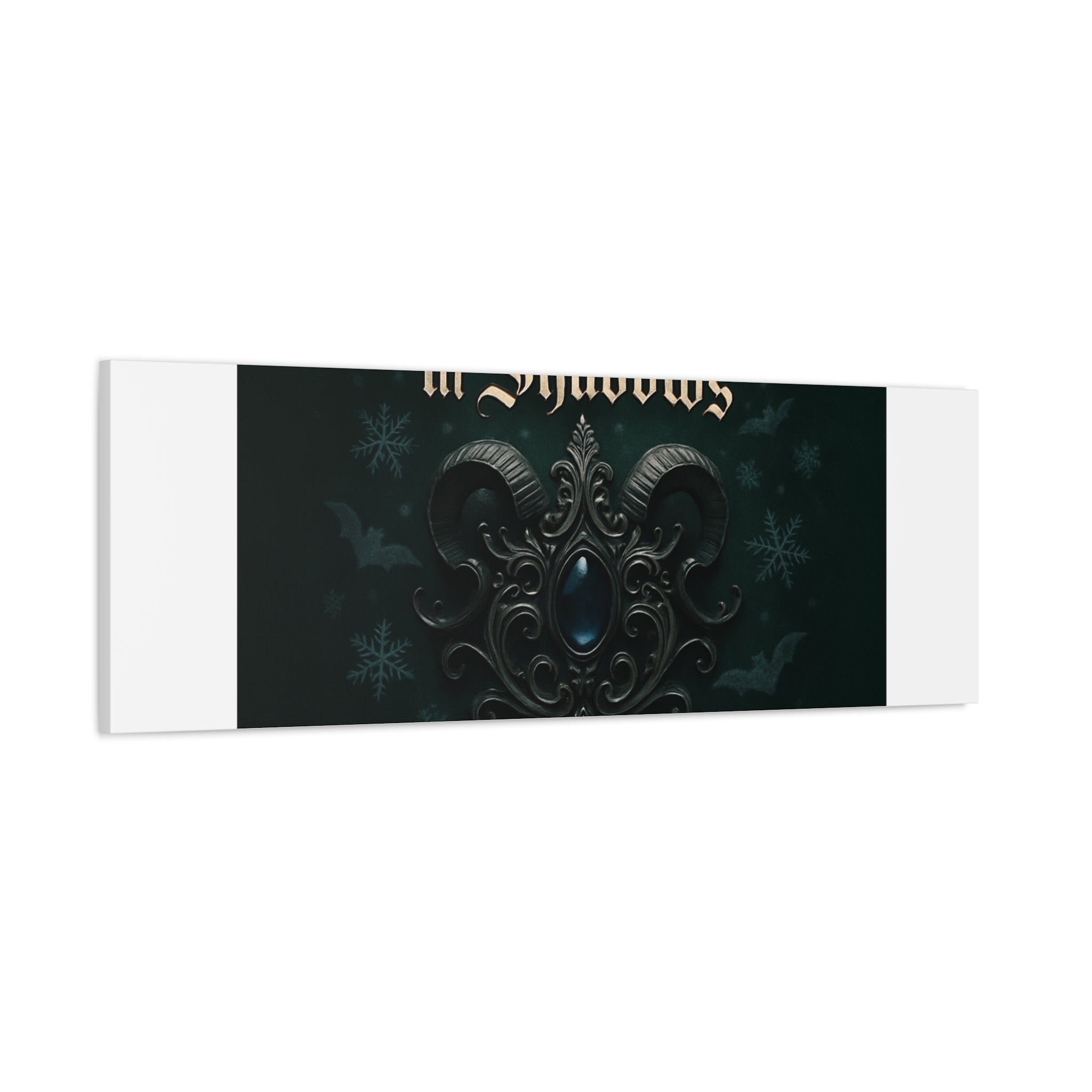 Holiday Dreaming in Shadows Canvas Art