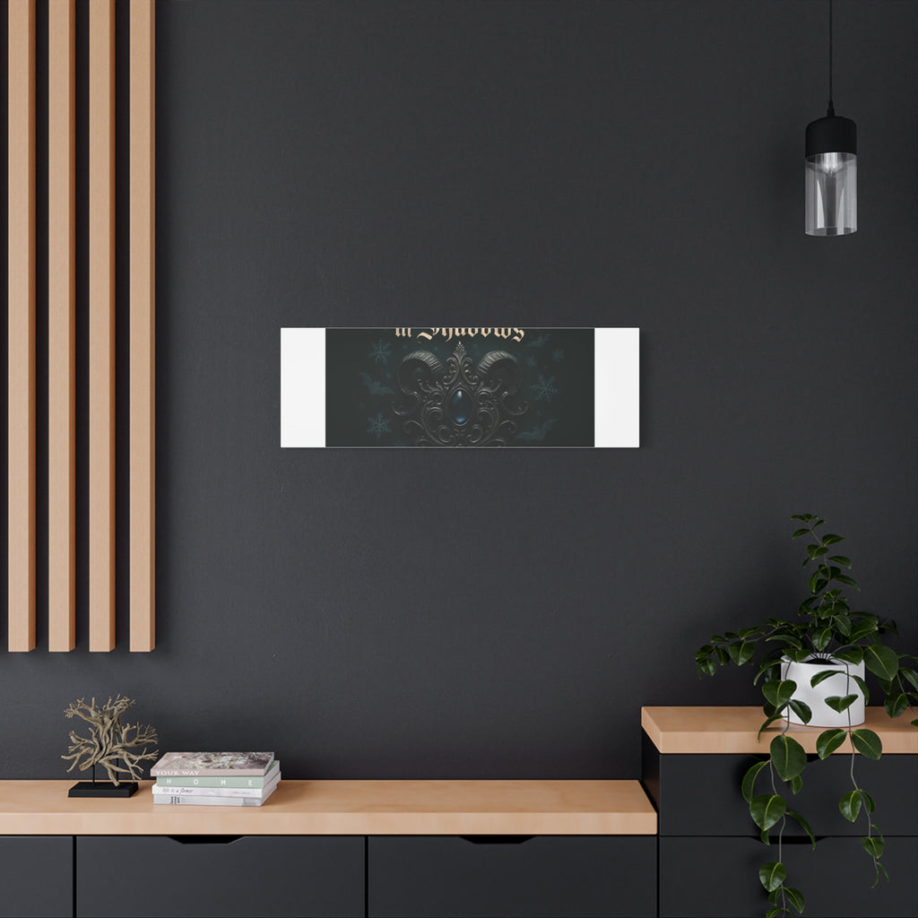 Holiday Dreaming in Shadows Canvas Art