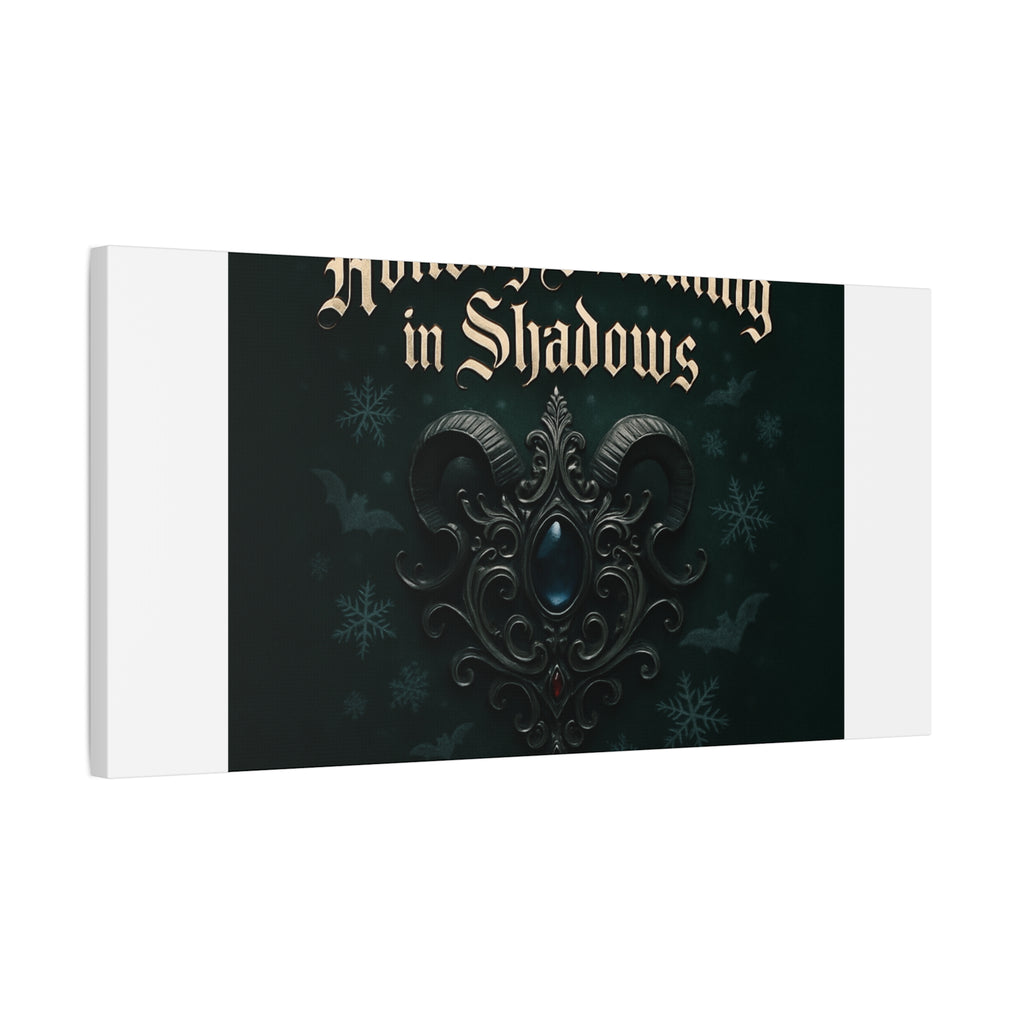 Holiday Dreaming in Shadows Canvas Art