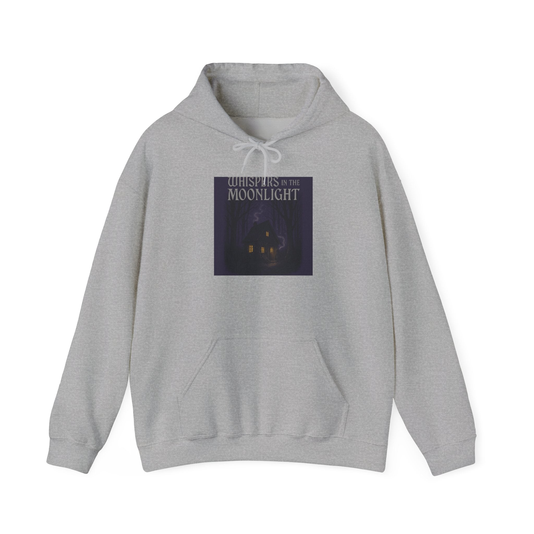 Moonlight Cottage Hoodie — "Christmas Is for the Moonlight" Cozy Holiday Sweatshirt